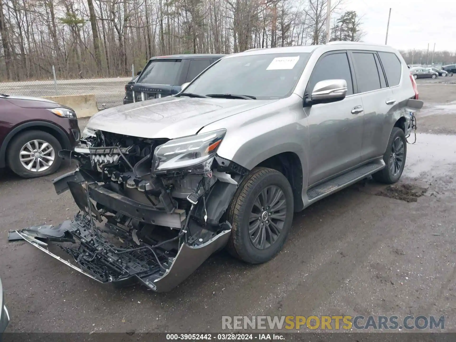 2 Photograph of a damaged car JTJGM7BX6M5269809 LEXUS 460 2021