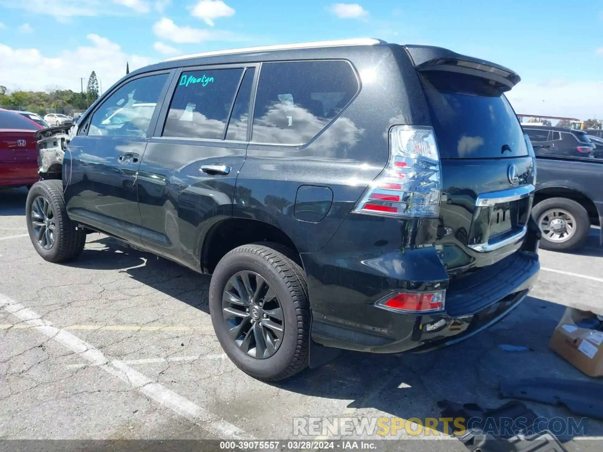 3 Фотография поврежденного автомобиля JTJAM7BX7P5353325 LEXUS 460 2023