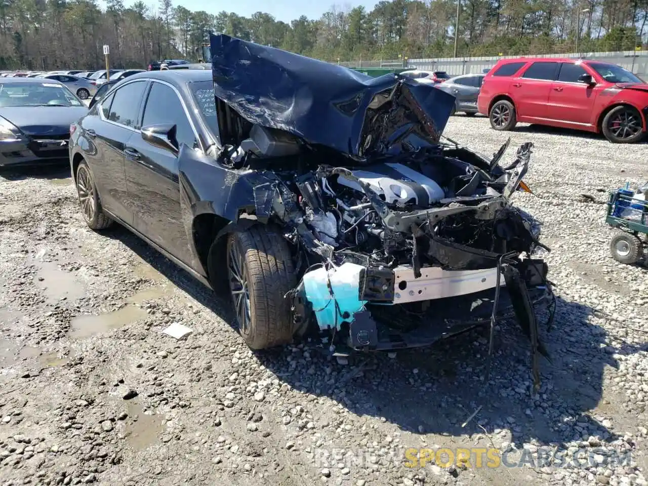 1 Photograph of a damaged car 58ADZ1B16NU115273 LEXUS ALL OTHER 2022