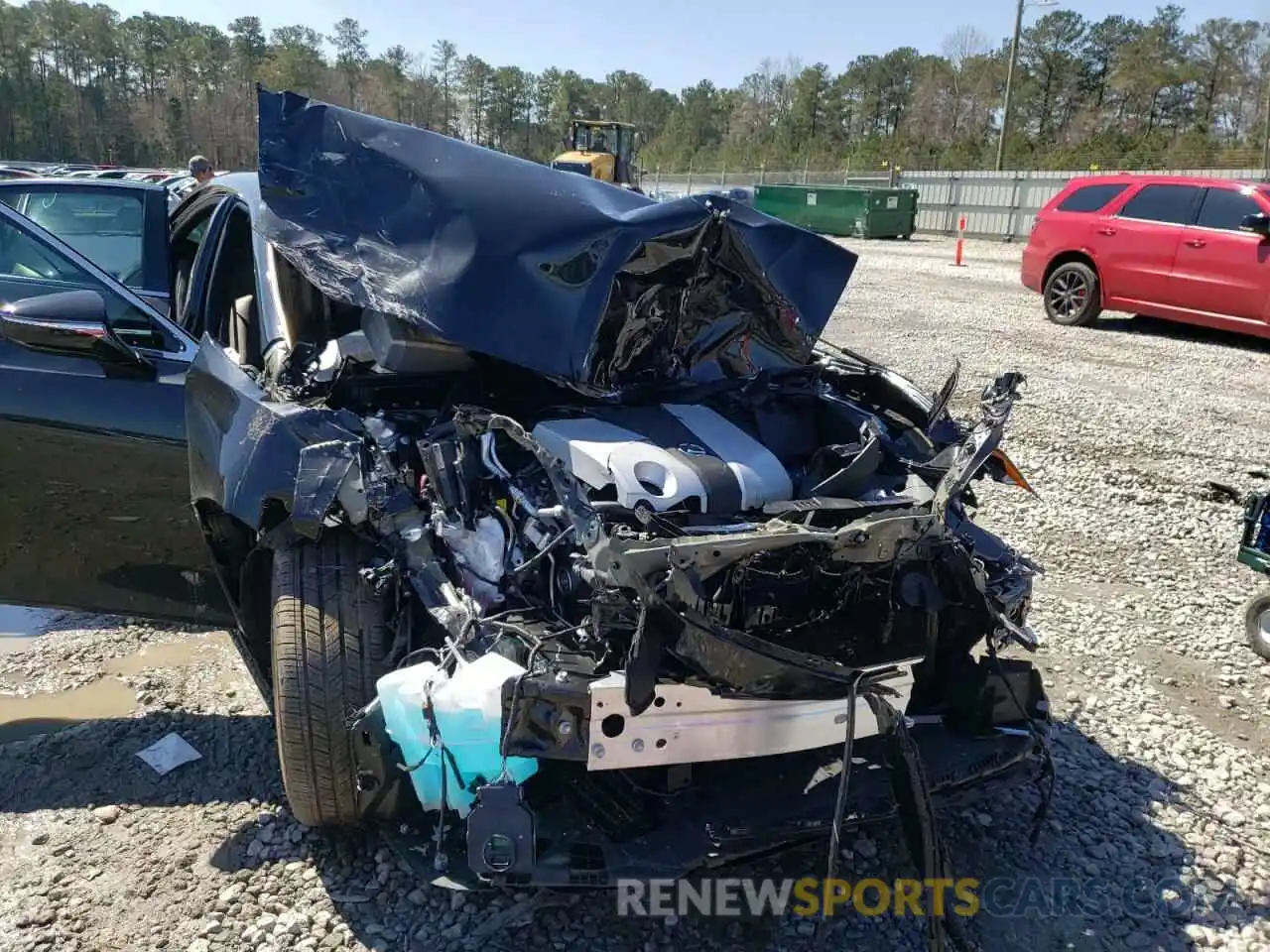 9 Photograph of a damaged car 58ADZ1B16NU115273 LEXUS ALL OTHER 2022