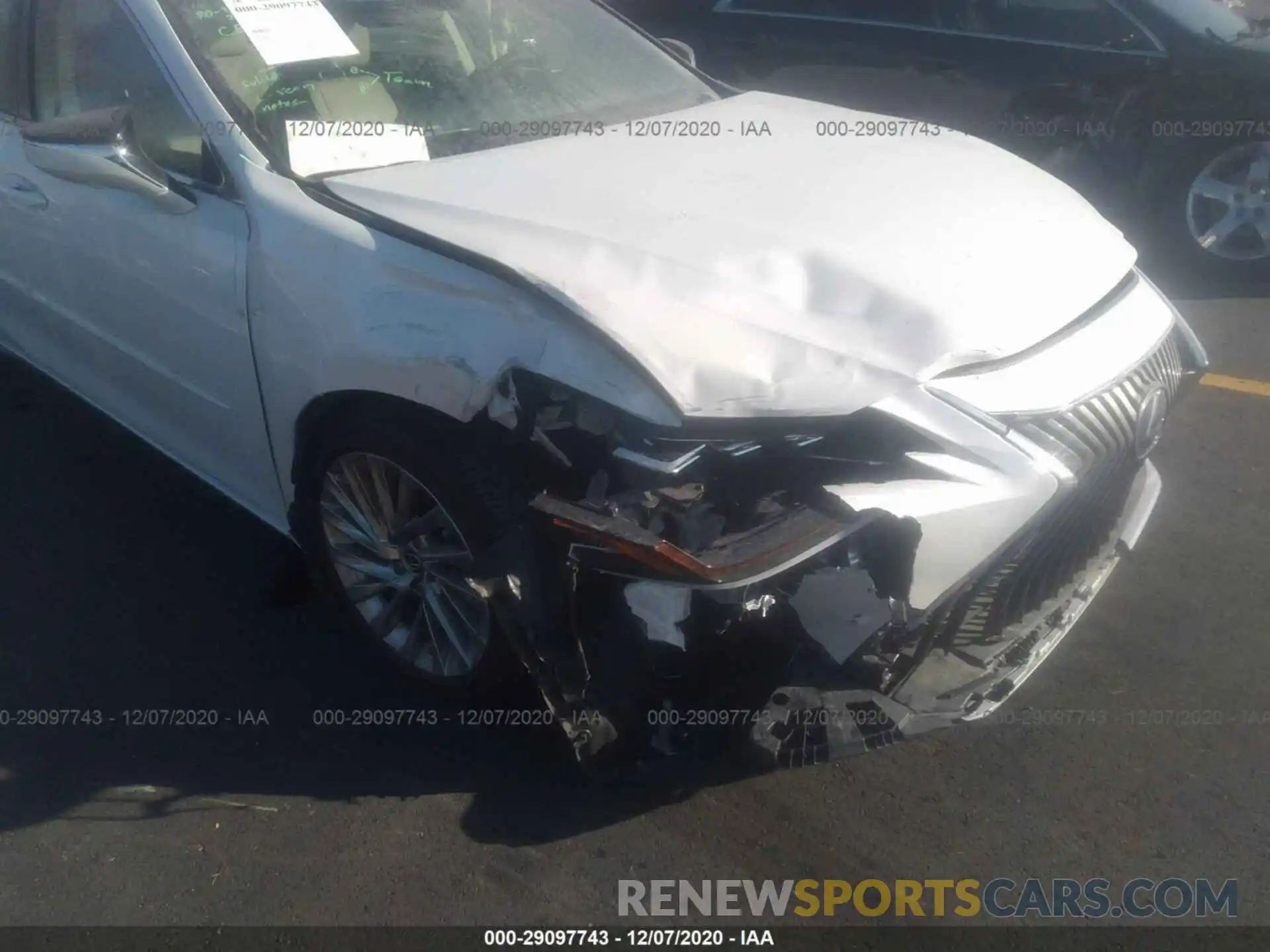 6 Photograph of a damaged car 58AB21B11KU001382 LEXUS ES 2019