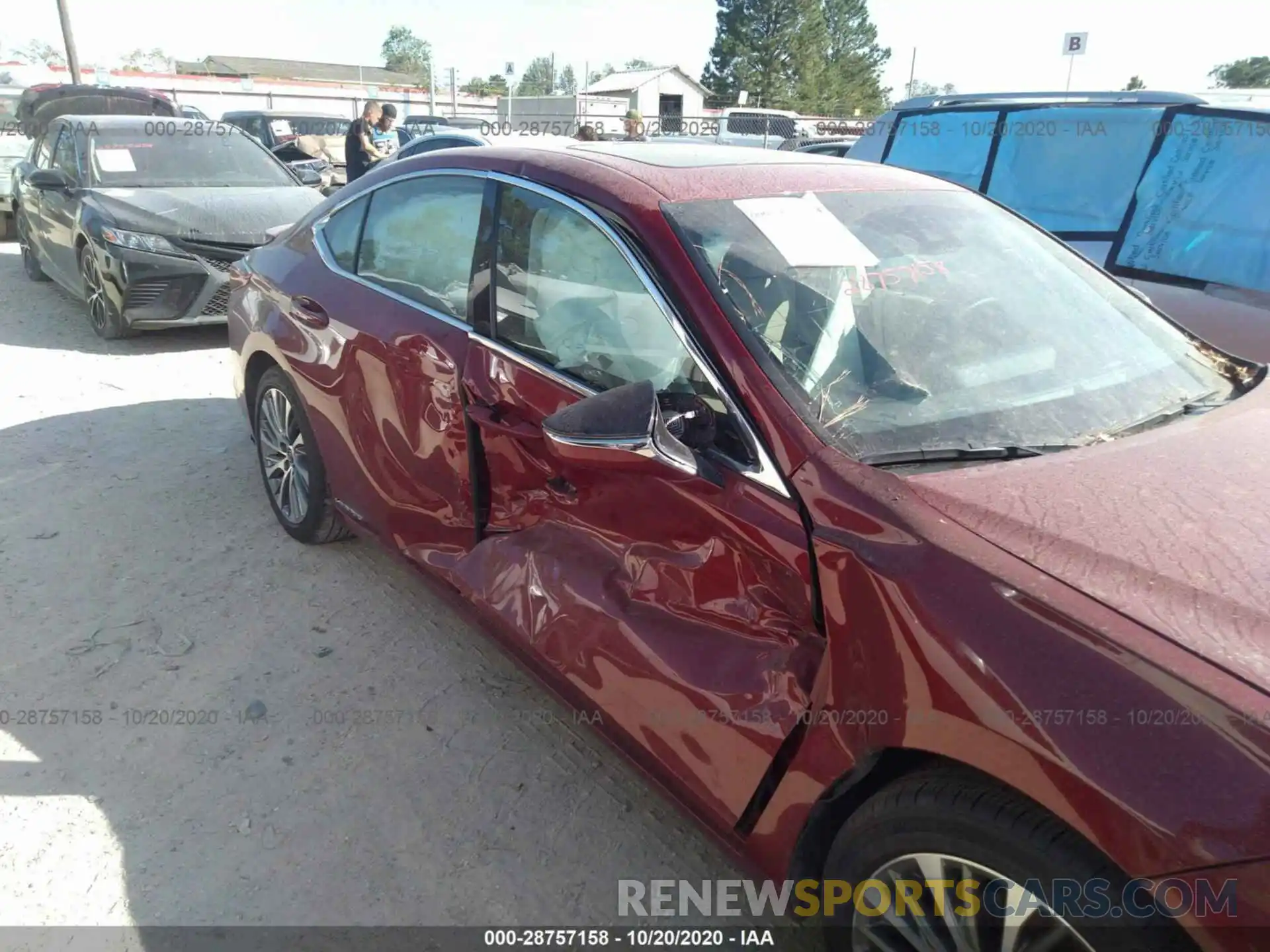 6 Photograph of a damaged car 58AB21B11KU003505 LEXUS ES 2019