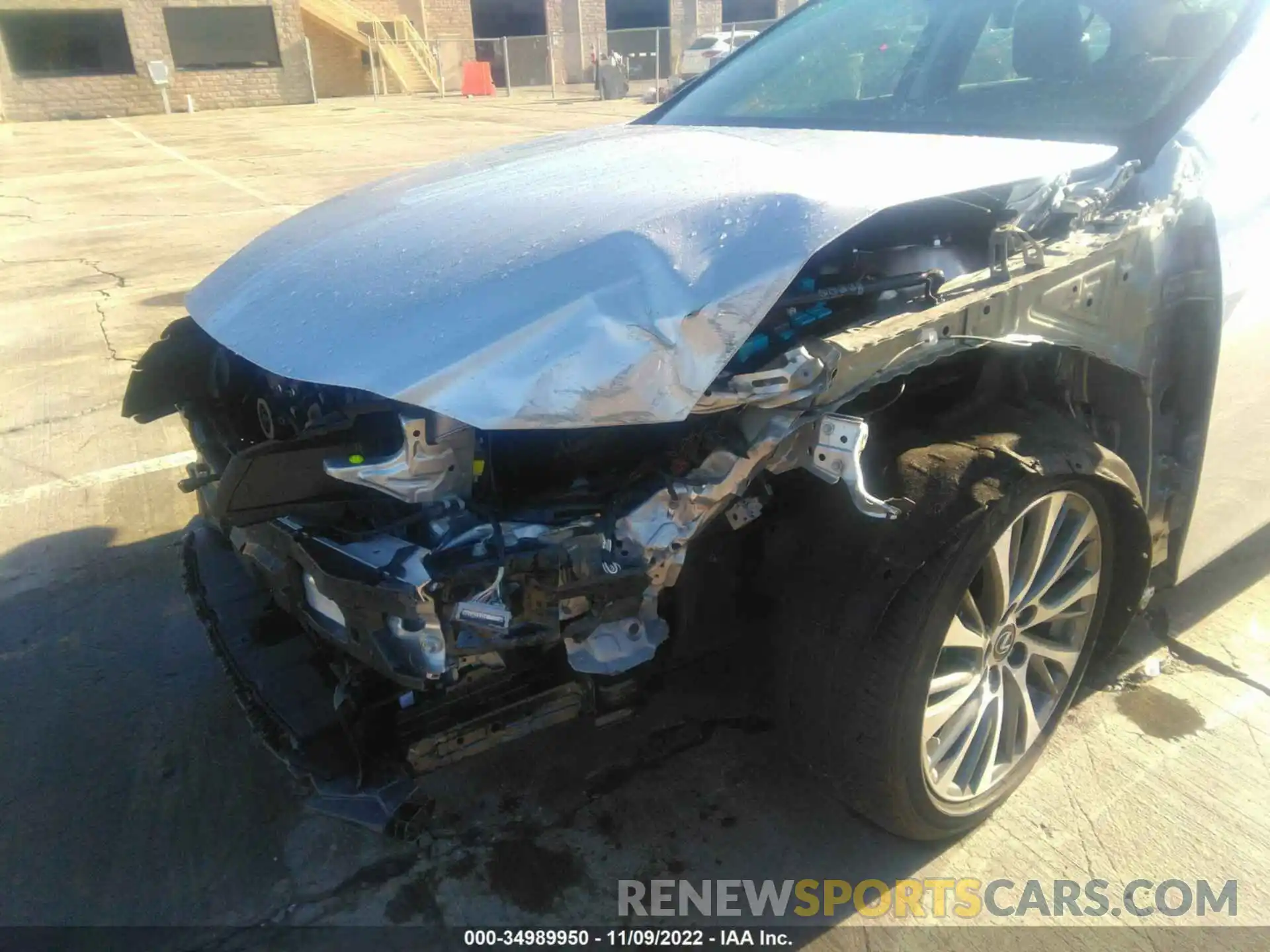 6 Photograph of a damaged car 58AB21B12KU002721 LEXUS ES 2019