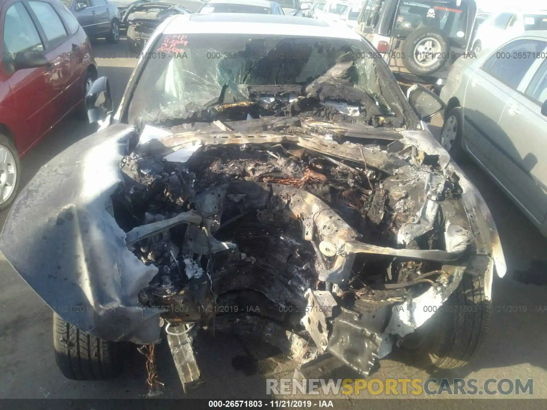6 Photograph of a damaged car 58AB21B13KU001318 LEXUS ES 2019