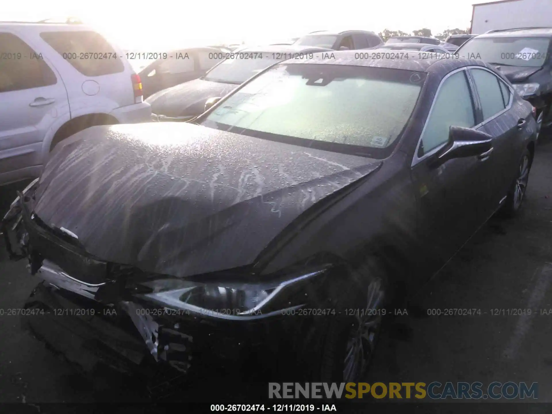 2 Photograph of a damaged car 58AB21B14KU001781 LEXUS ES 2019