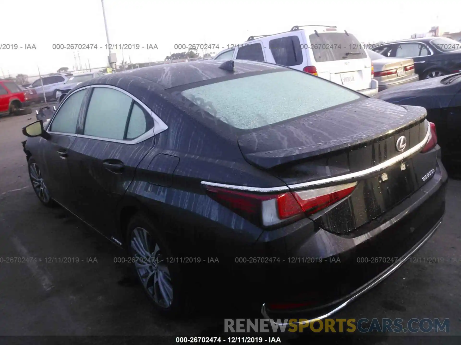 3 Photograph of a damaged car 58AB21B14KU001781 LEXUS ES 2019