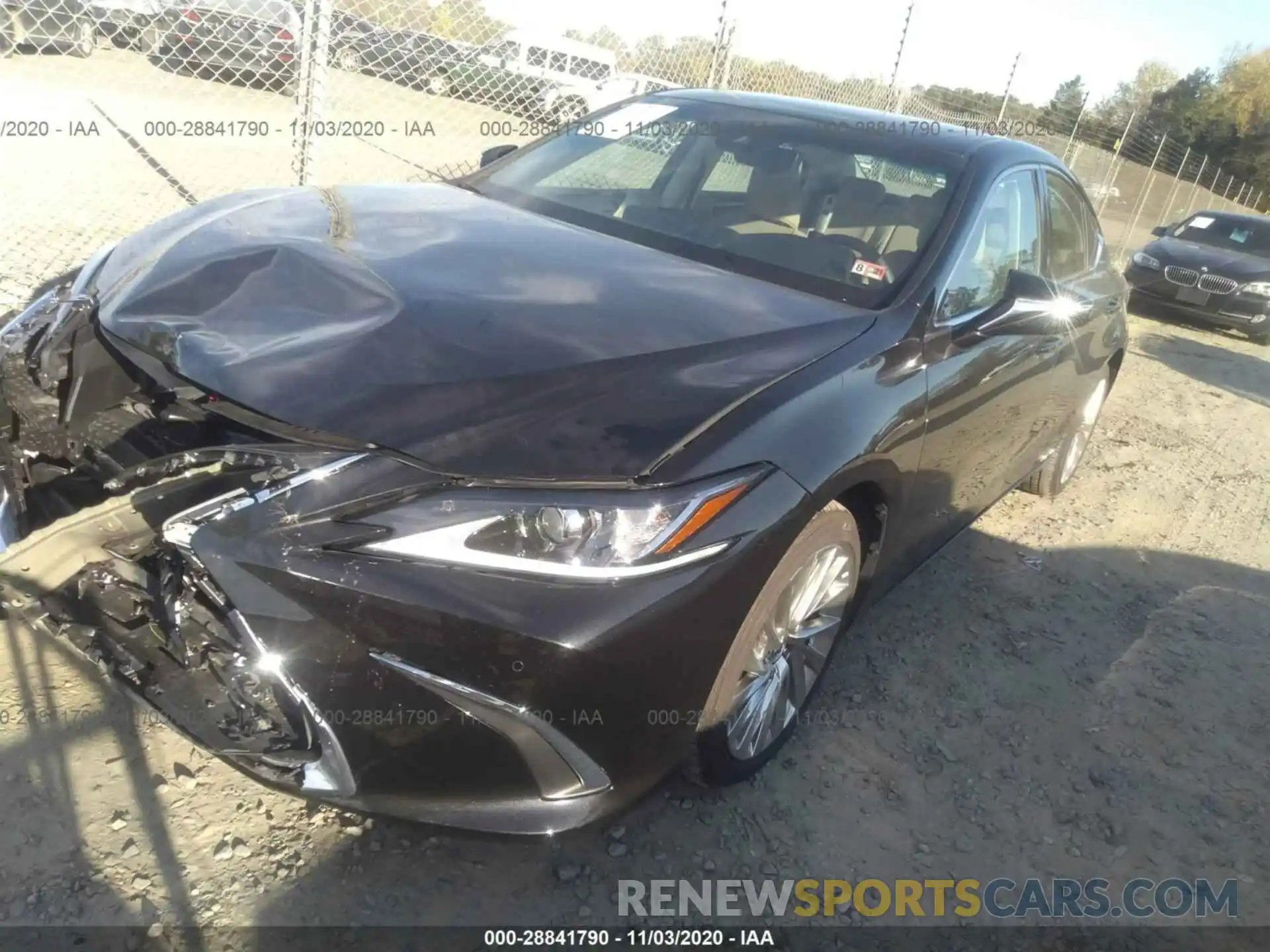 2 Photograph of a damaged car 58AB21B15KU001479 LEXUS ES 2019