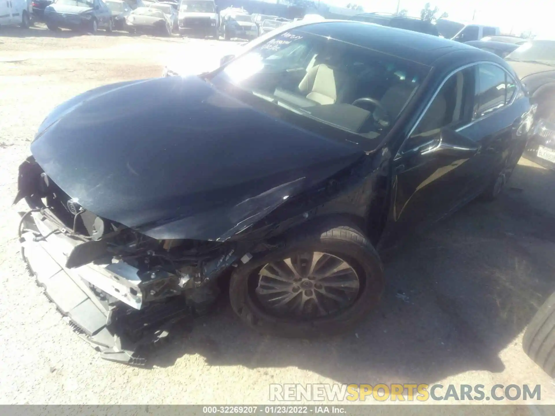 2 Photograph of a damaged car 58AB21B15KU002616 LEXUS ES 2019