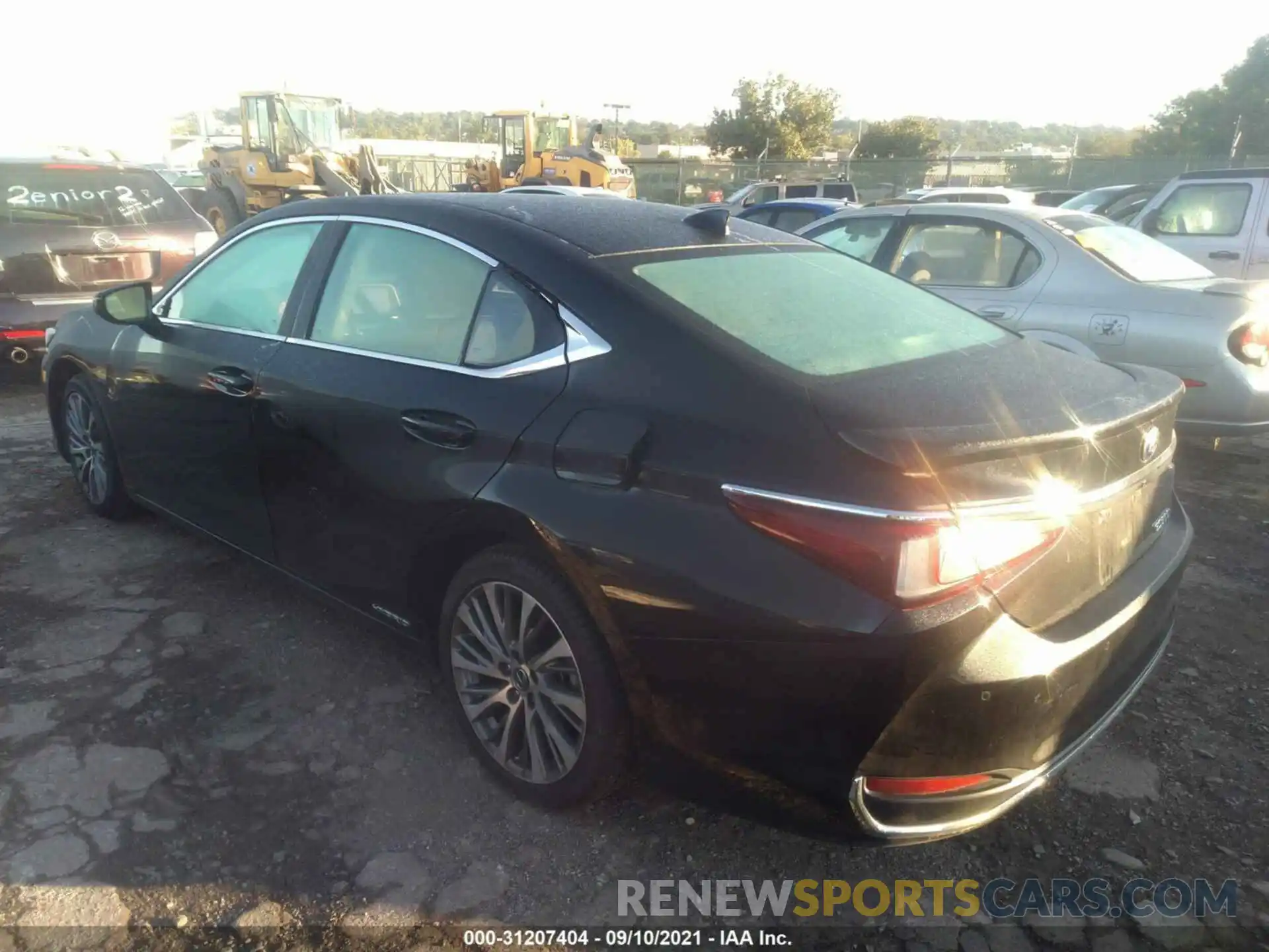 3 Photograph of a damaged car 58AB21B15KU002969 LEXUS ES 2019