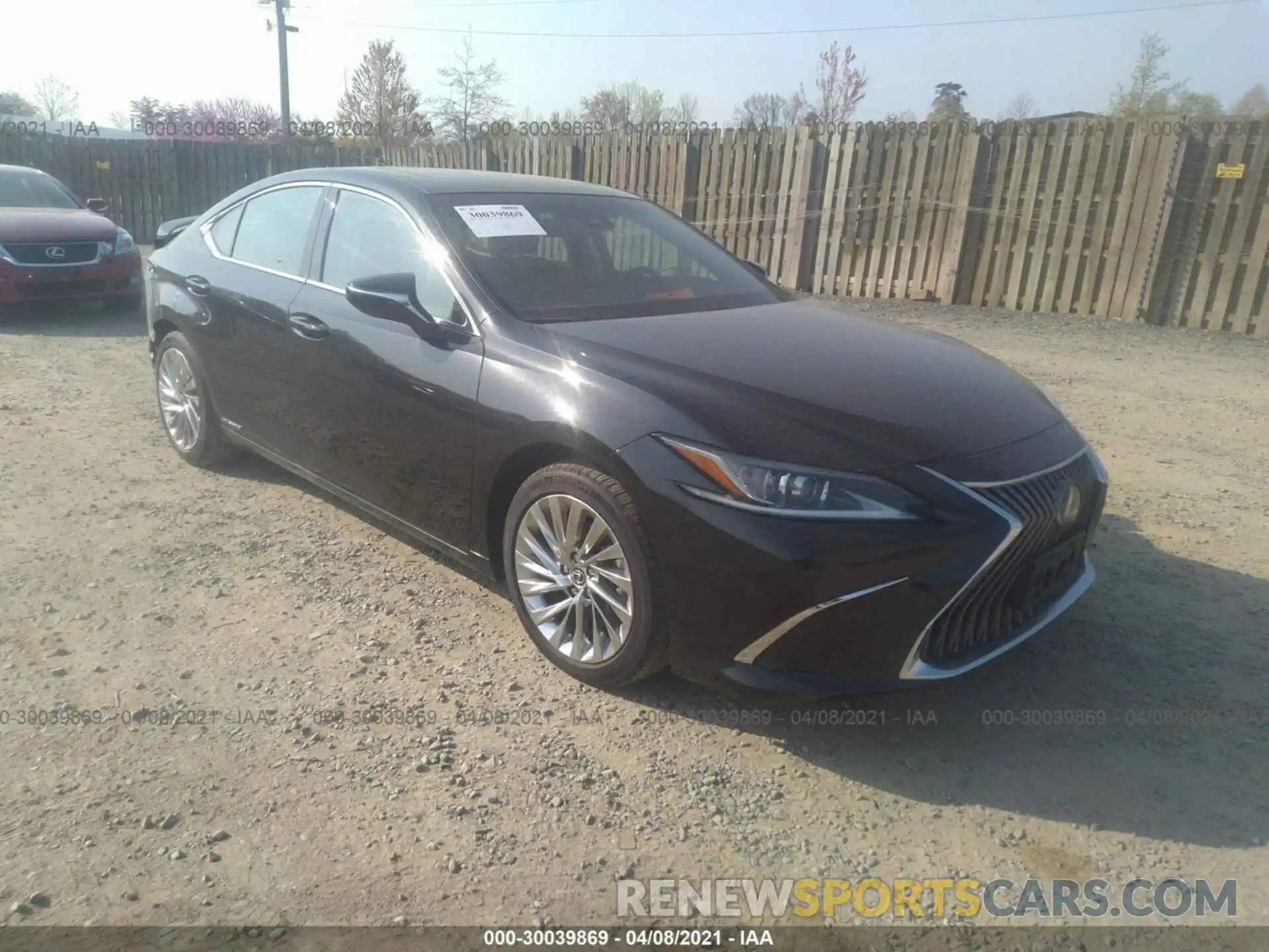 1 Photograph of a damaged car 58AB21B16KU002026 LEXUS ES 2019