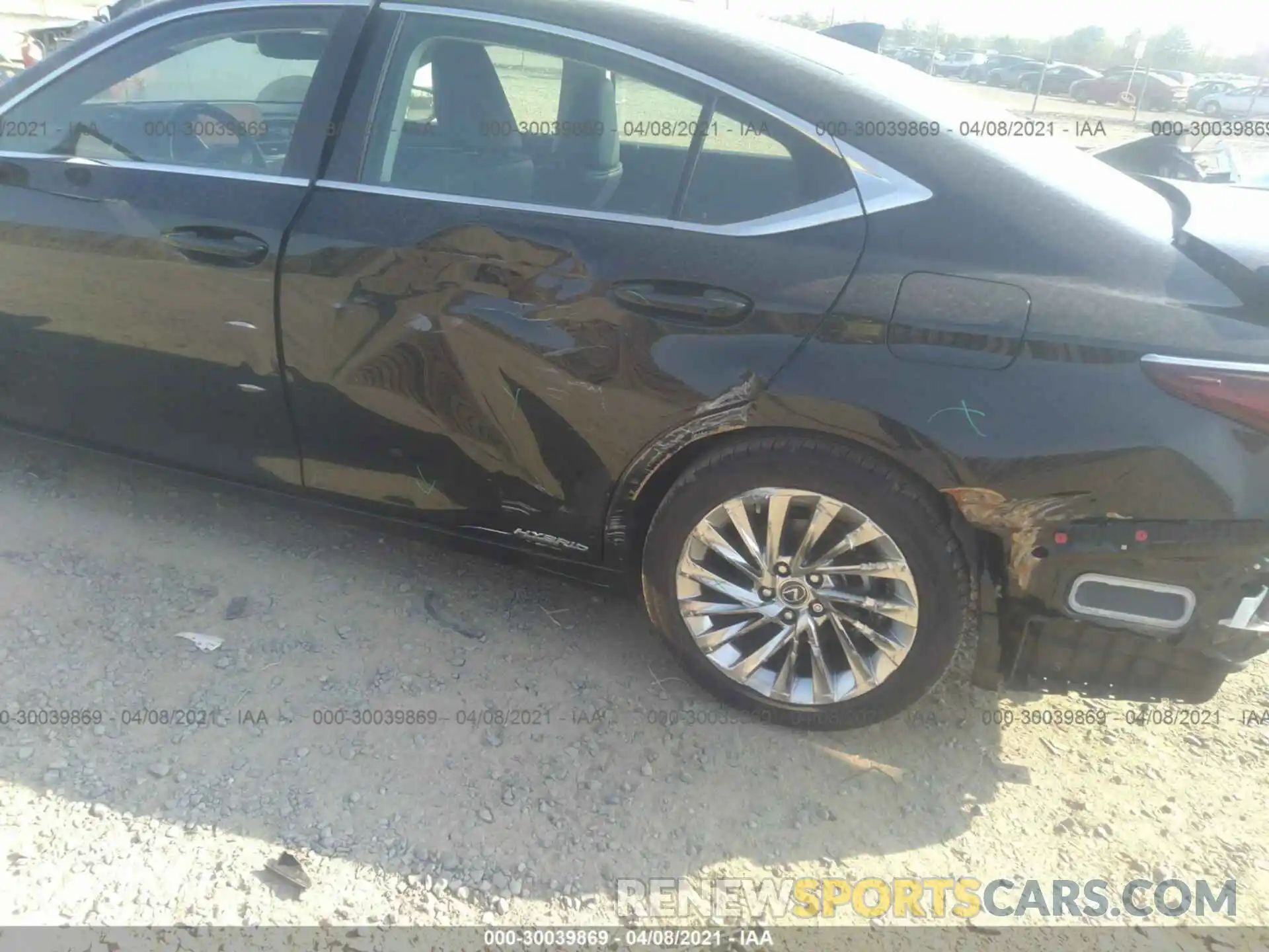 6 Photograph of a damaged car 58AB21B16KU002026 LEXUS ES 2019