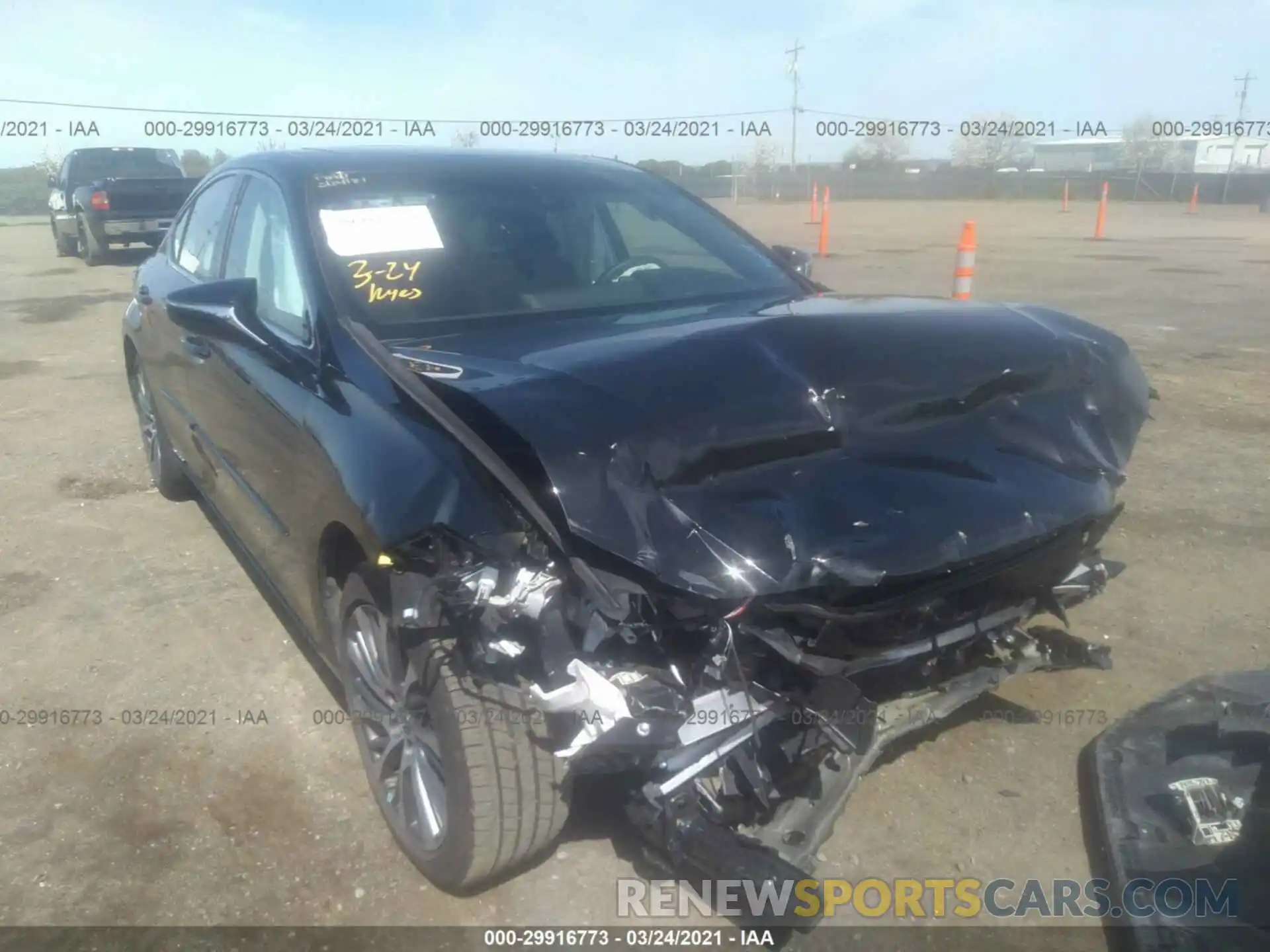 6 Photograph of a damaged car 58AB21B17KU001774 LEXUS ES 2019