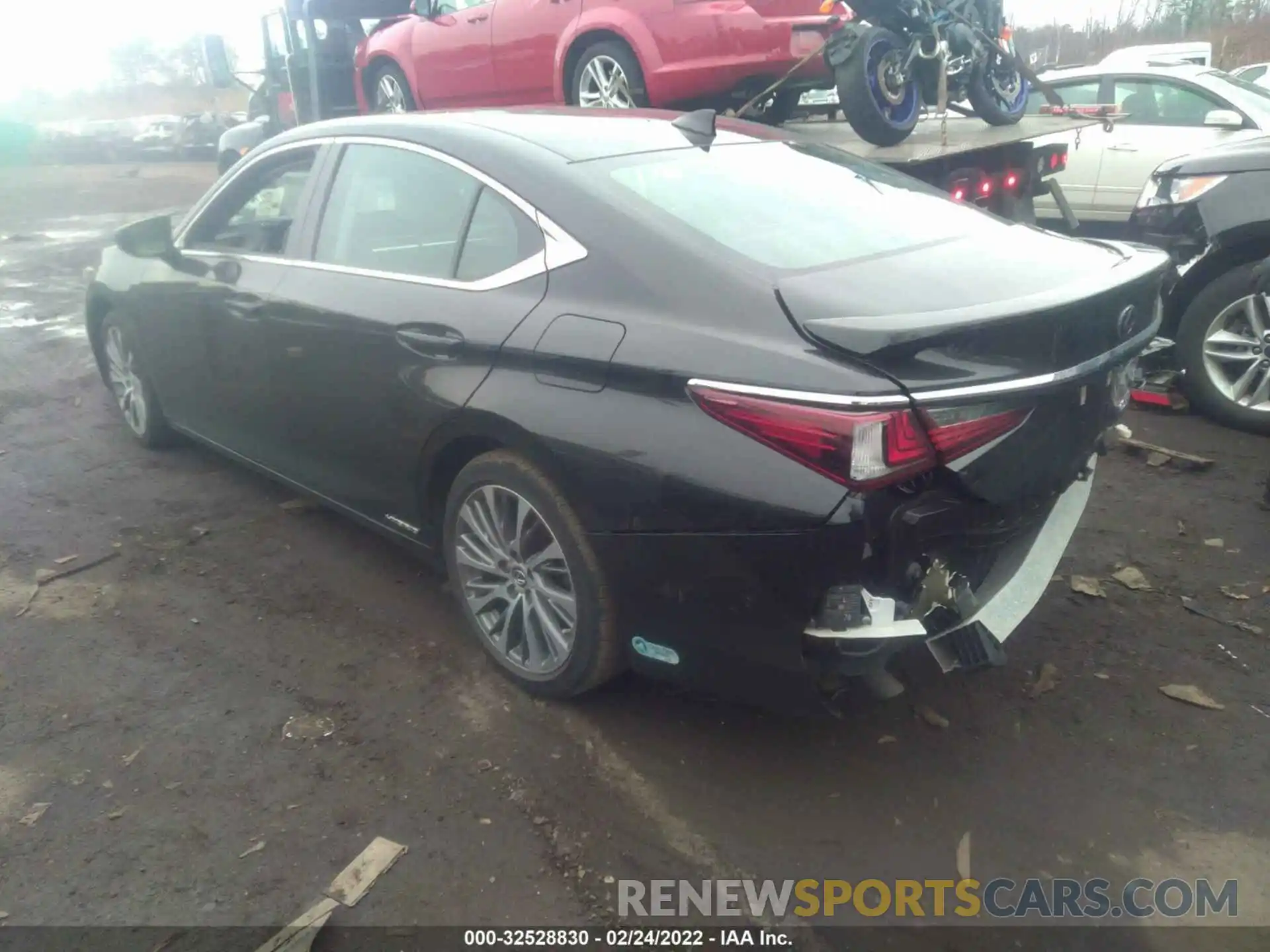 3 Photograph of a damaged car 58AB21B19KU003851 LEXUS ES 2019