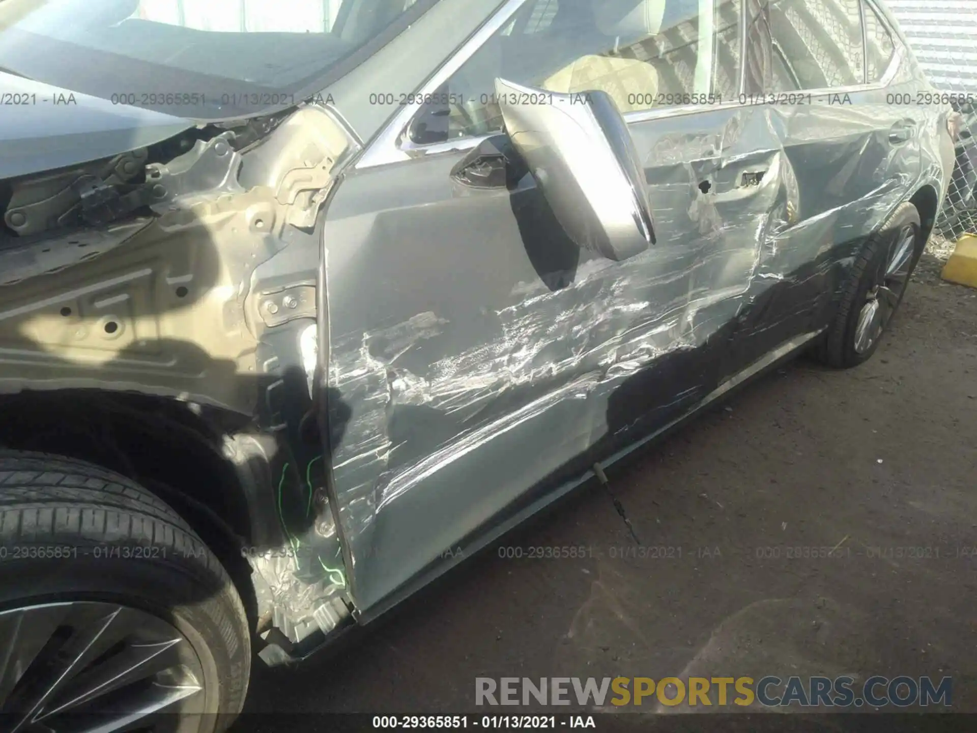 6 Photograph of a damaged car 58ABZ1B10KU002616 LEXUS ES 2019