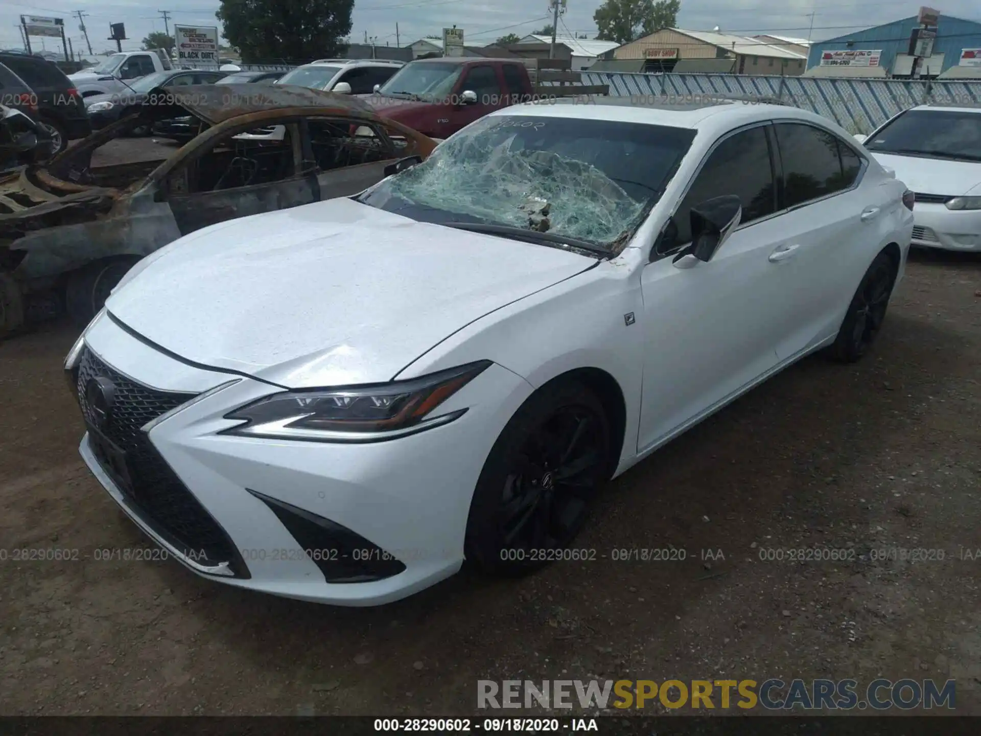 13 Photograph of a damaged car 58ABZ1B10KU006603 LEXUS ES 2019