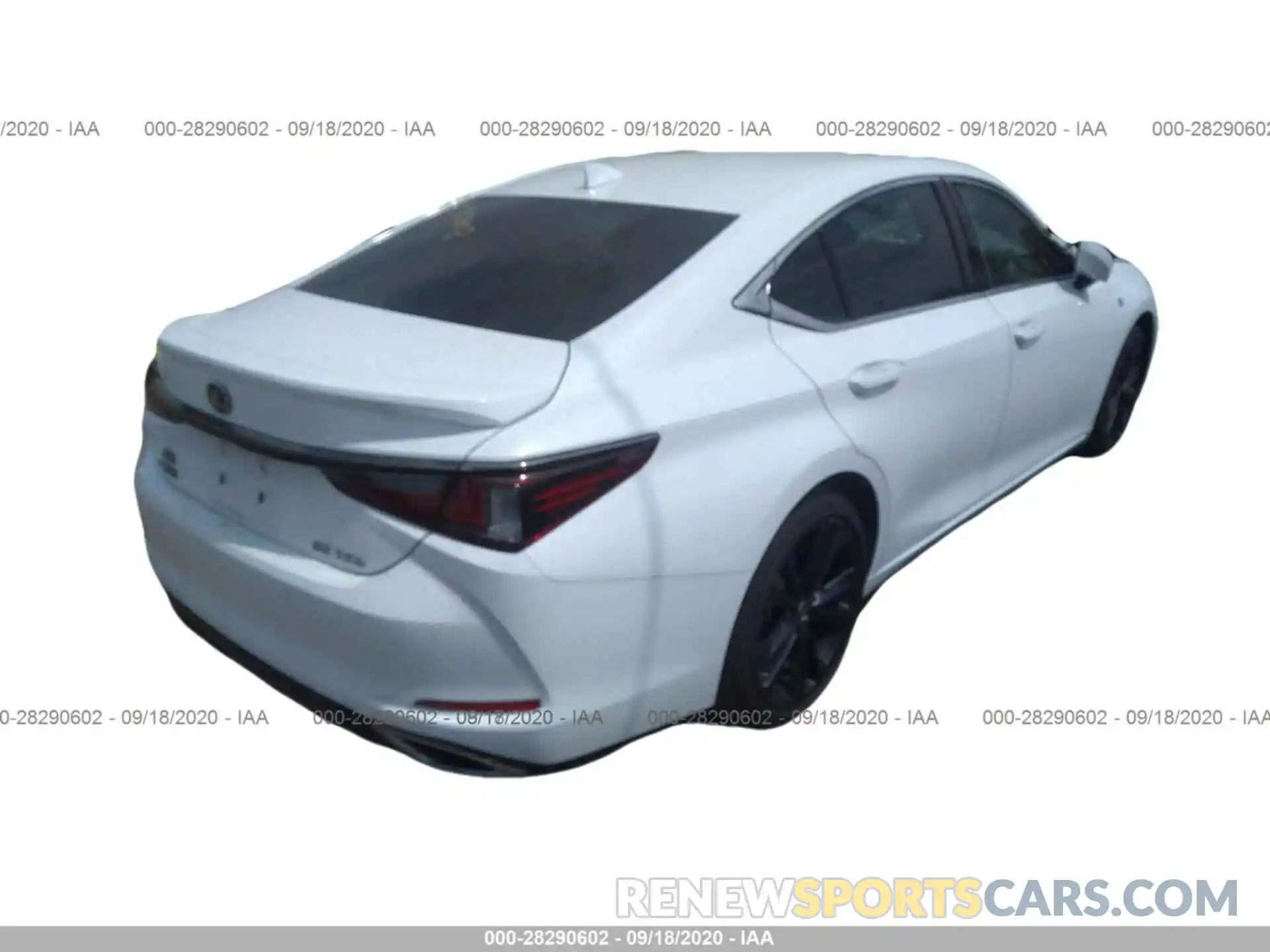 4 Фотография поврежденного автомобиля 58ABZ1B10KU006603 LEXUS ES 2019