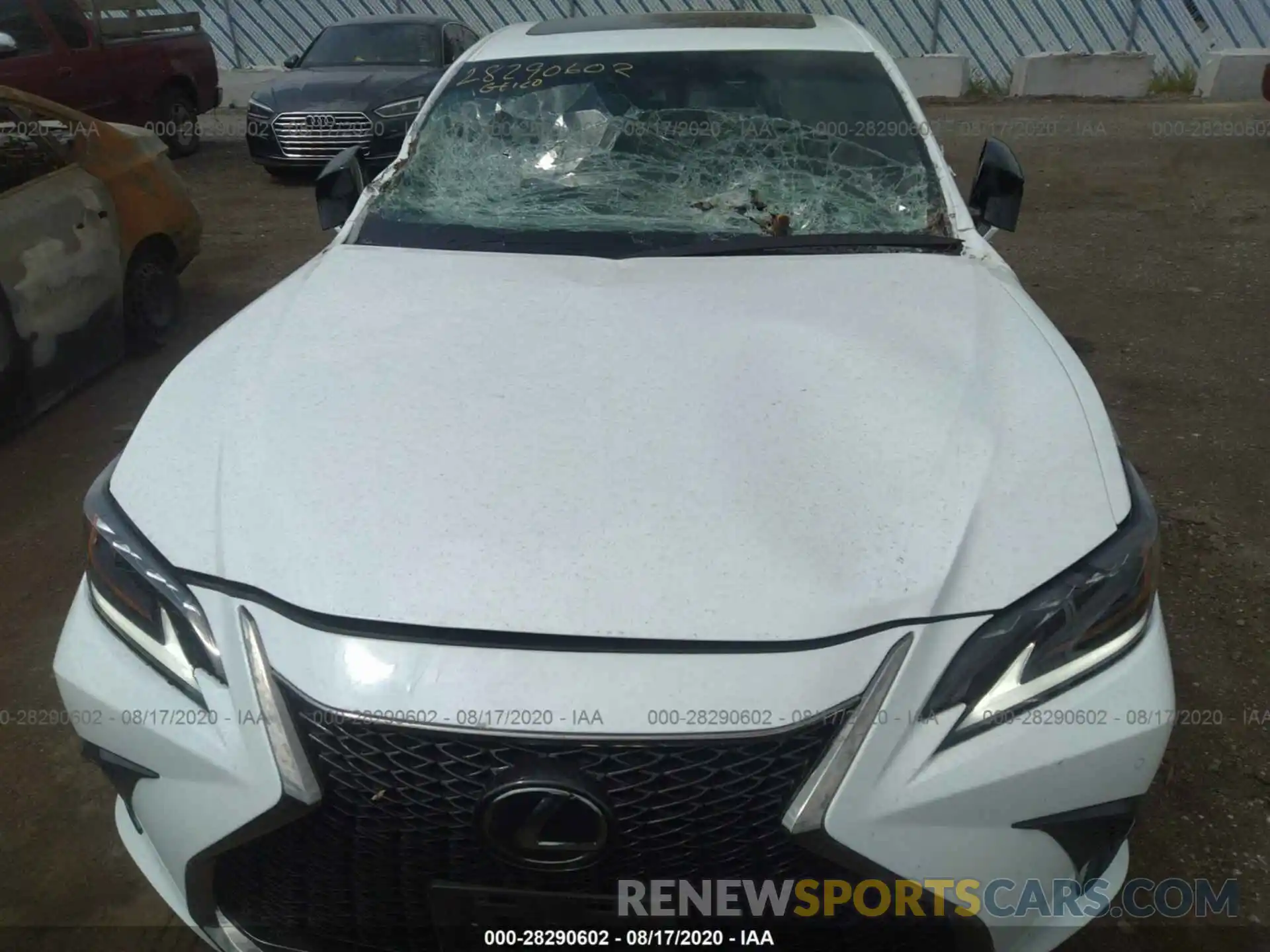 6 Photograph of a damaged car 58ABZ1B10KU006603 LEXUS ES 2019