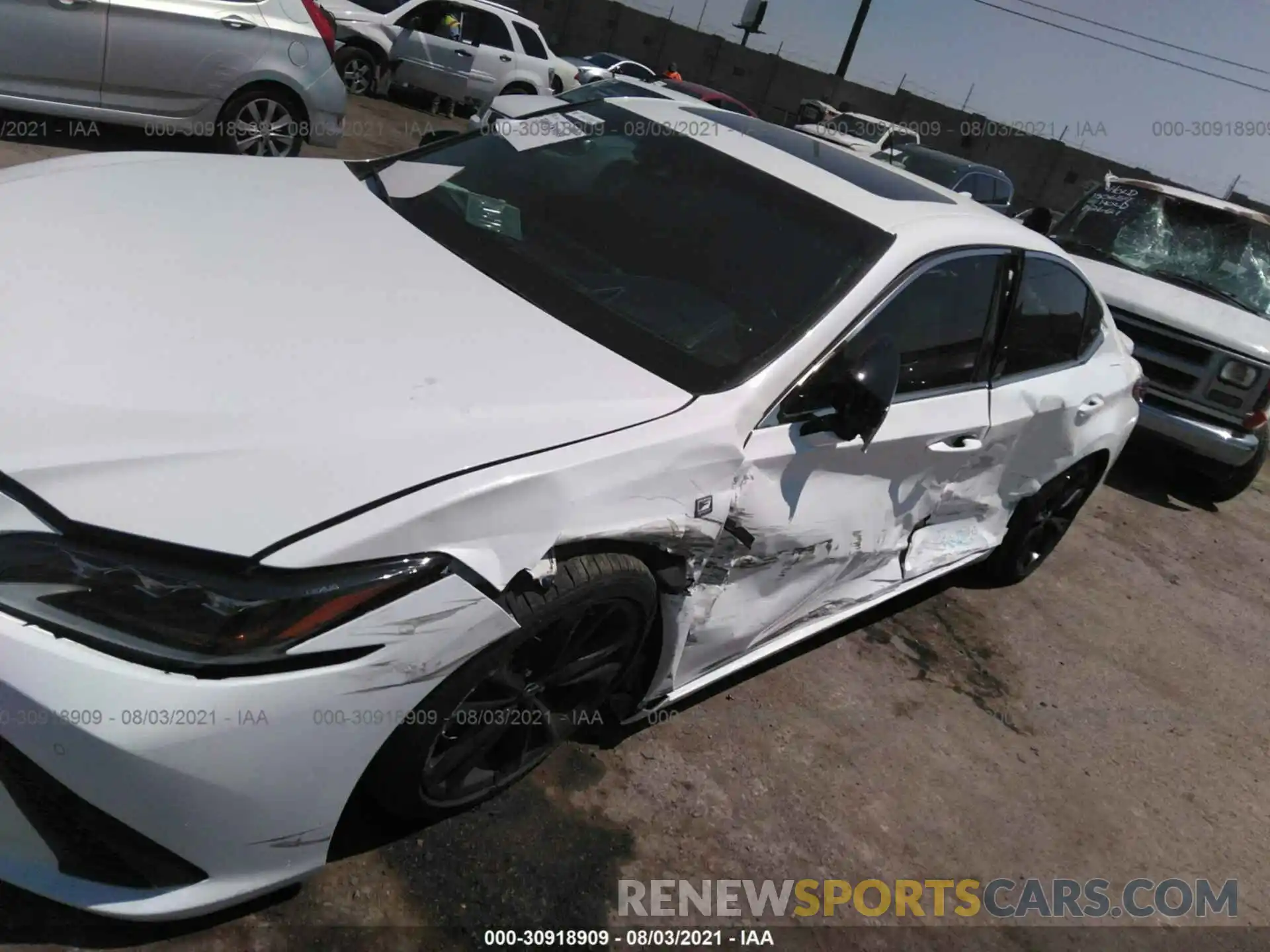 6 Photograph of a damaged car 58ABZ1B10KU010151 LEXUS ES 2019