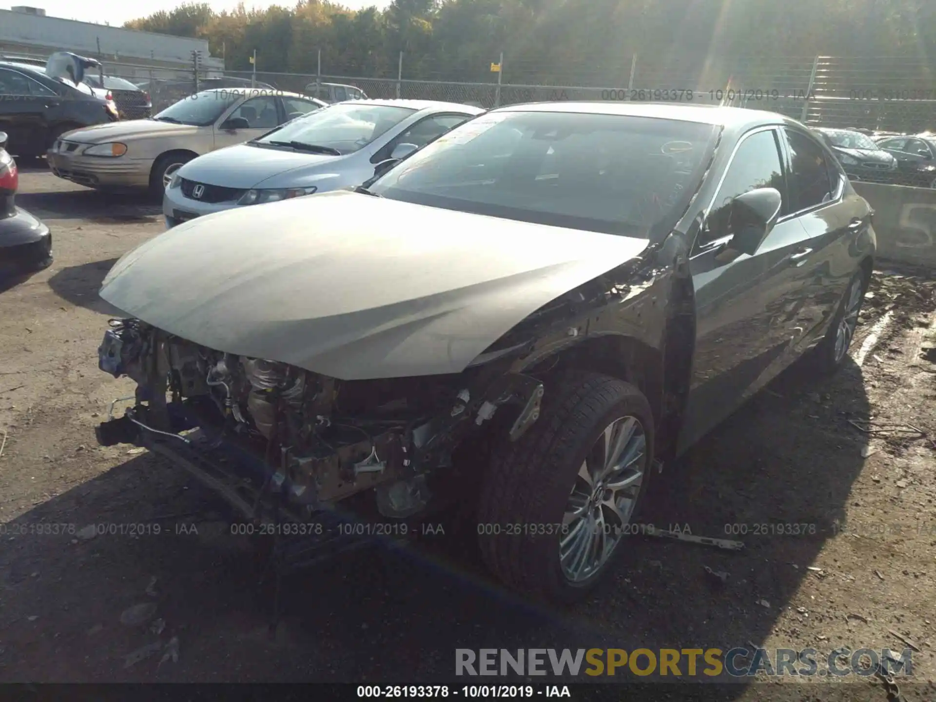 2 Photograph of a damaged car 58ABZ1B10KU018671 LEXUS ES 2019