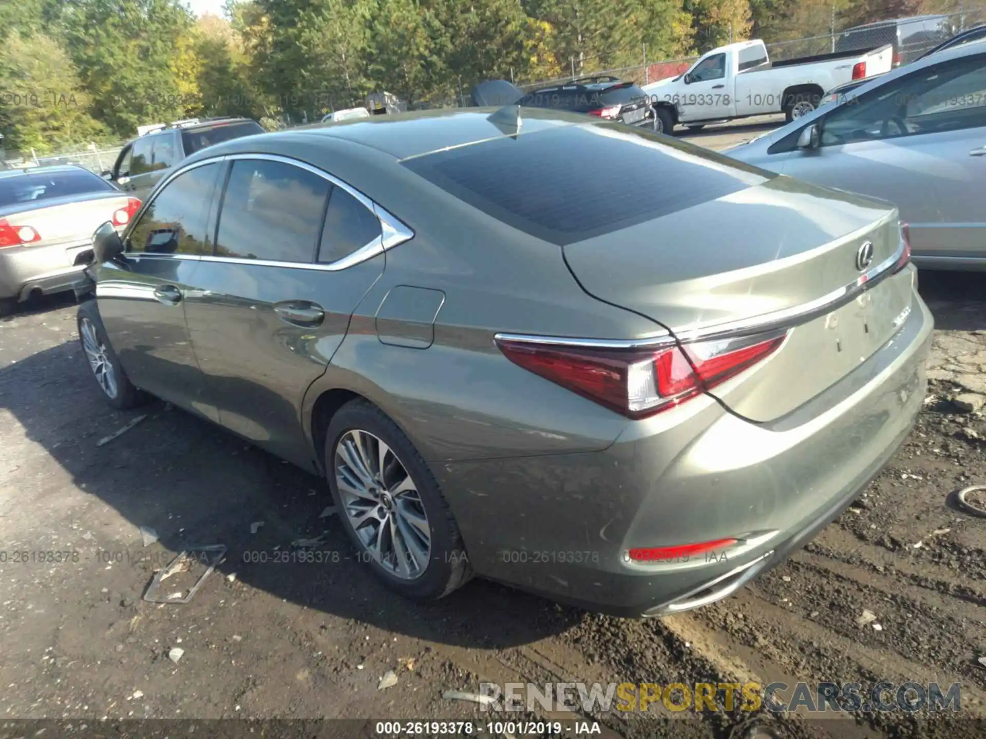 3 Photograph of a damaged car 58ABZ1B10KU018671 LEXUS ES 2019