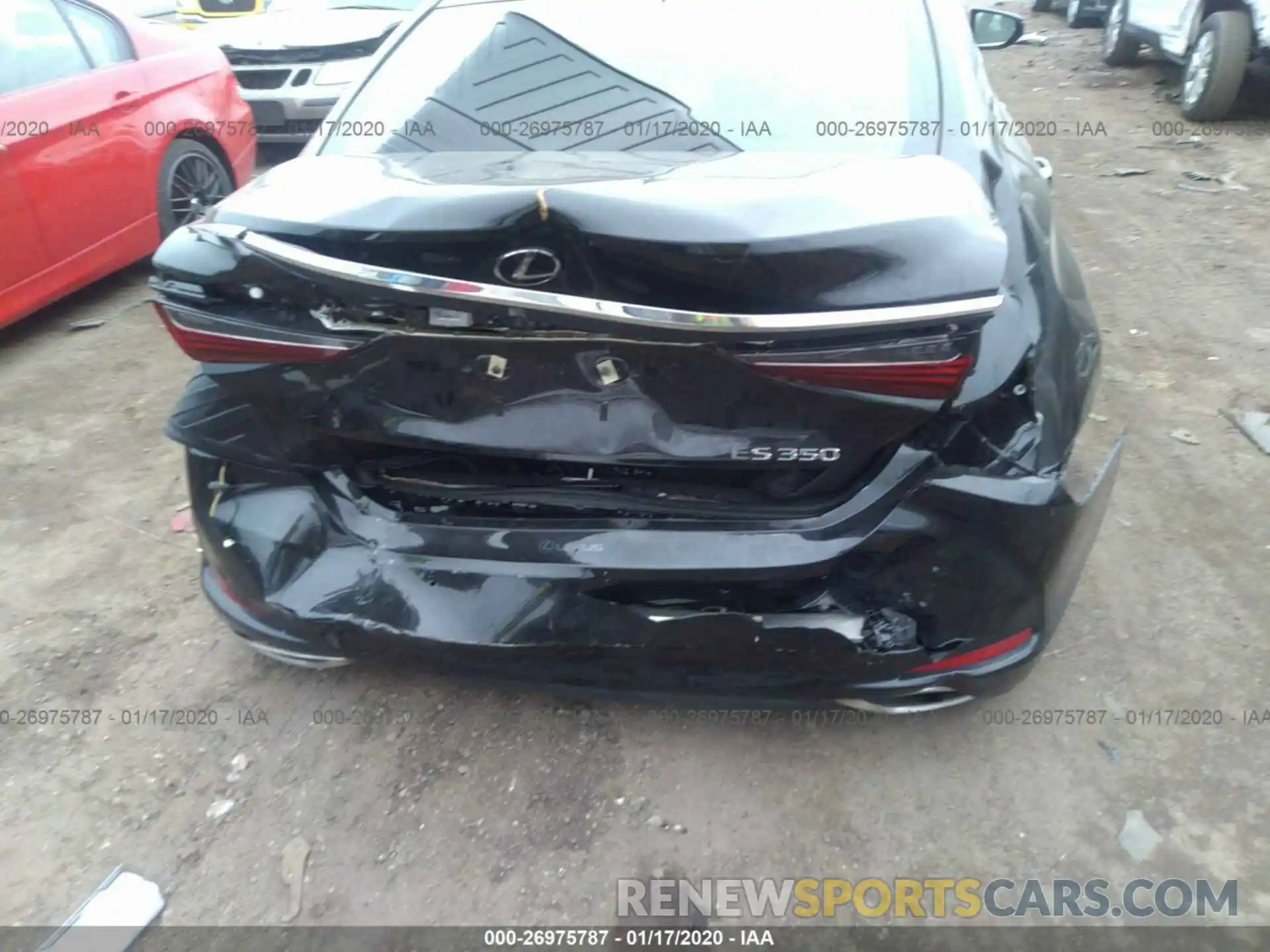 6 Photograph of a damaged car 58ABZ1B10KU019125 LEXUS ES 2019