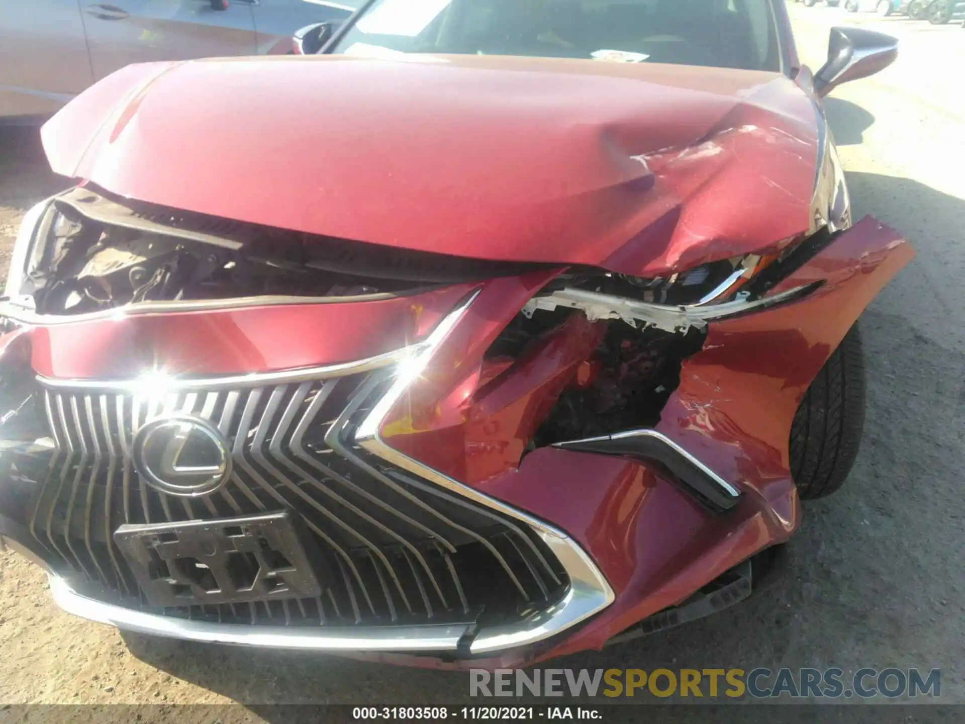 6 Photograph of a damaged car 58ABZ1B10KU033803 LEXUS ES 2019