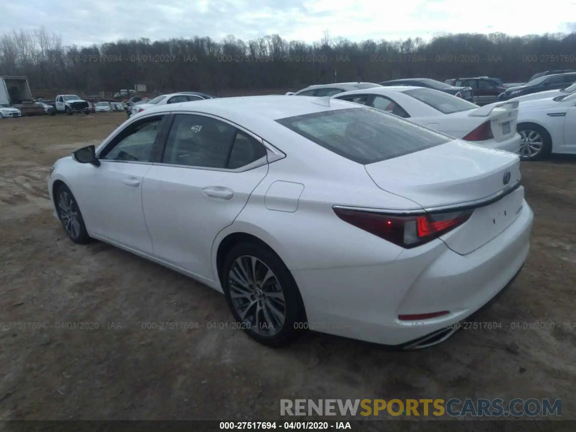 3 Photograph of a damaged car 58ABZ1B10KU037804 LEXUS ES 2019