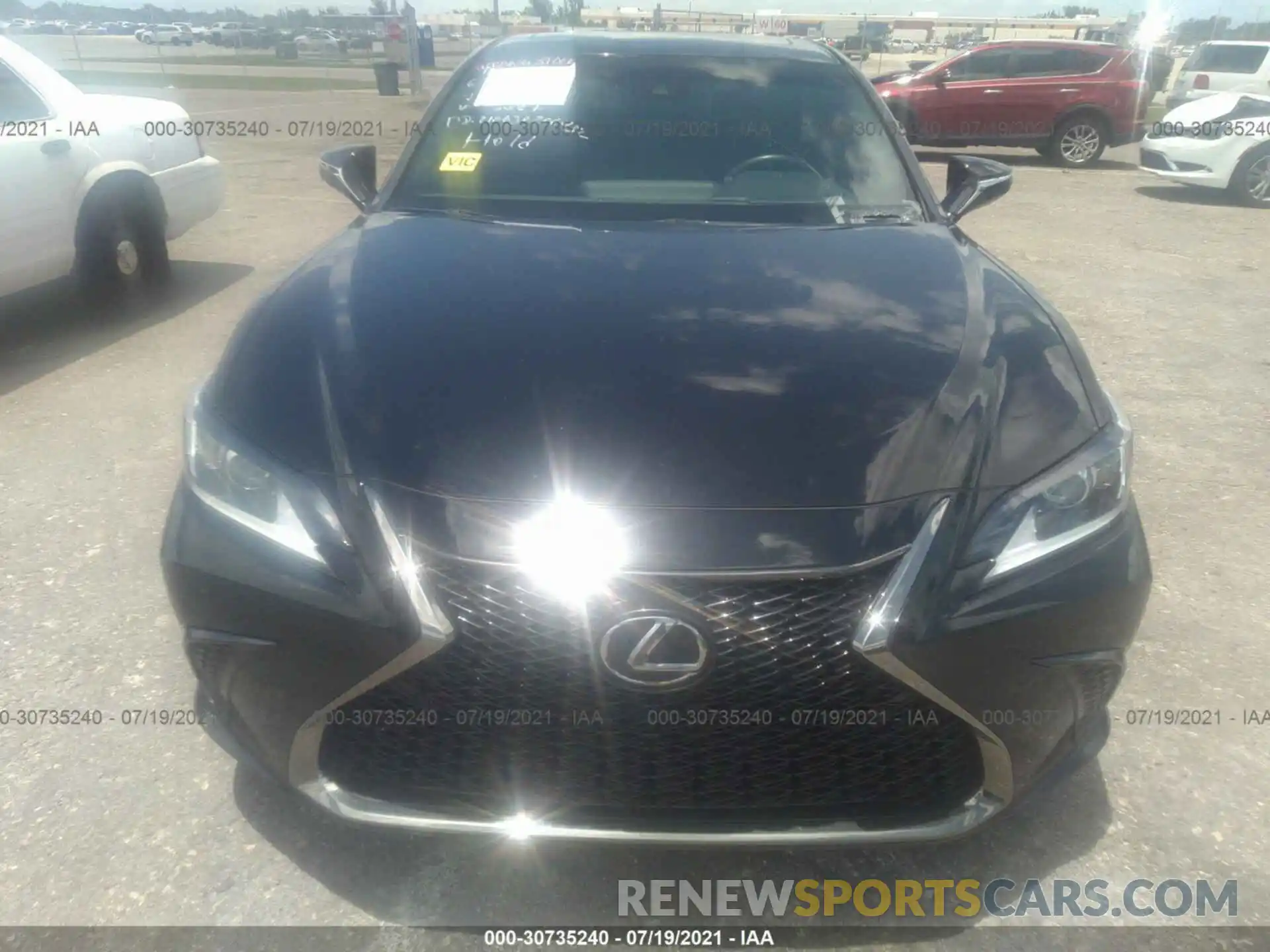 6 Photograph of a damaged car 58ABZ1B10KU045627 LEXUS ES 2019