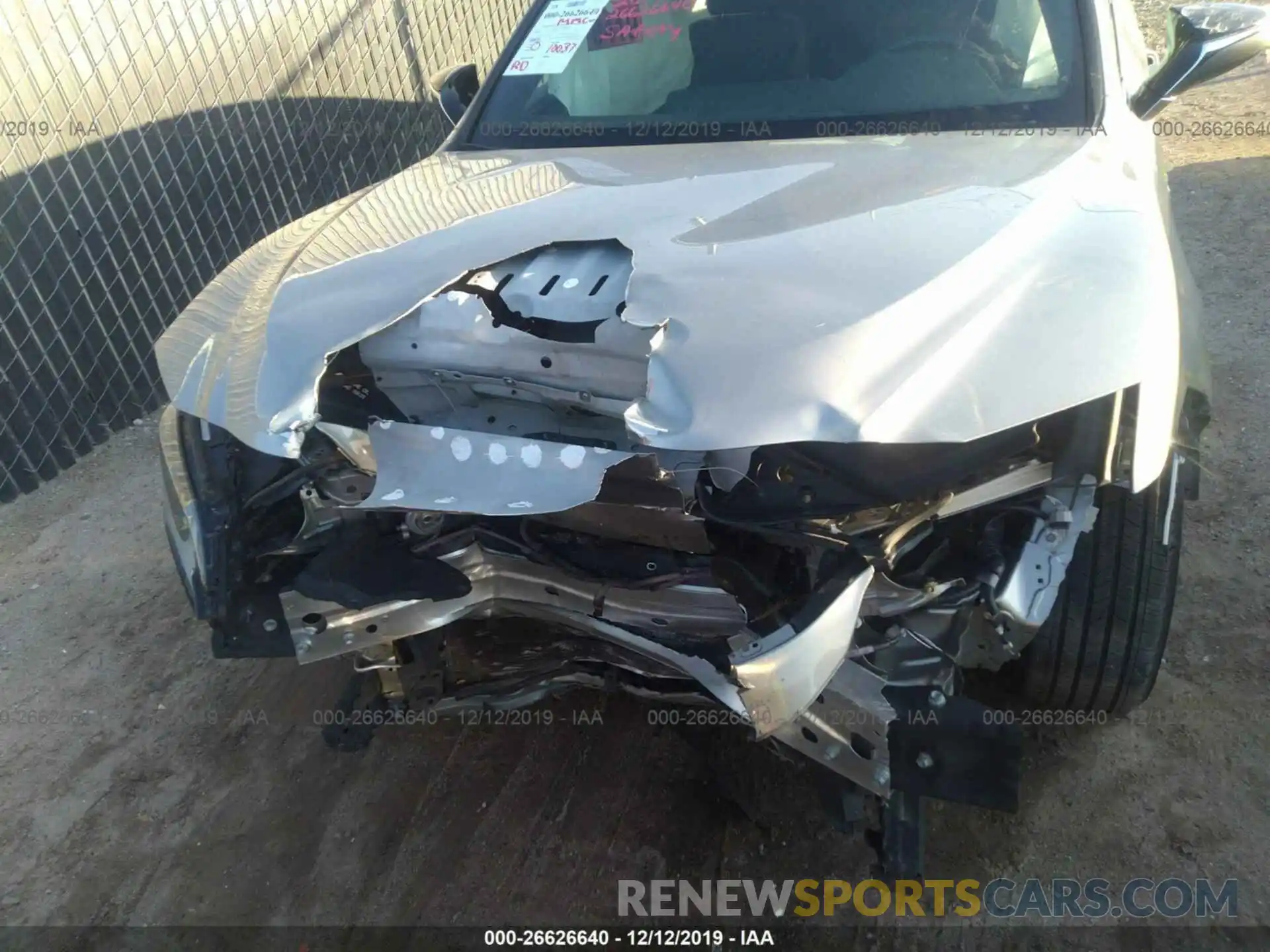 6 Photograph of a damaged car 58ABZ1B11KU005928 LEXUS ES 2019