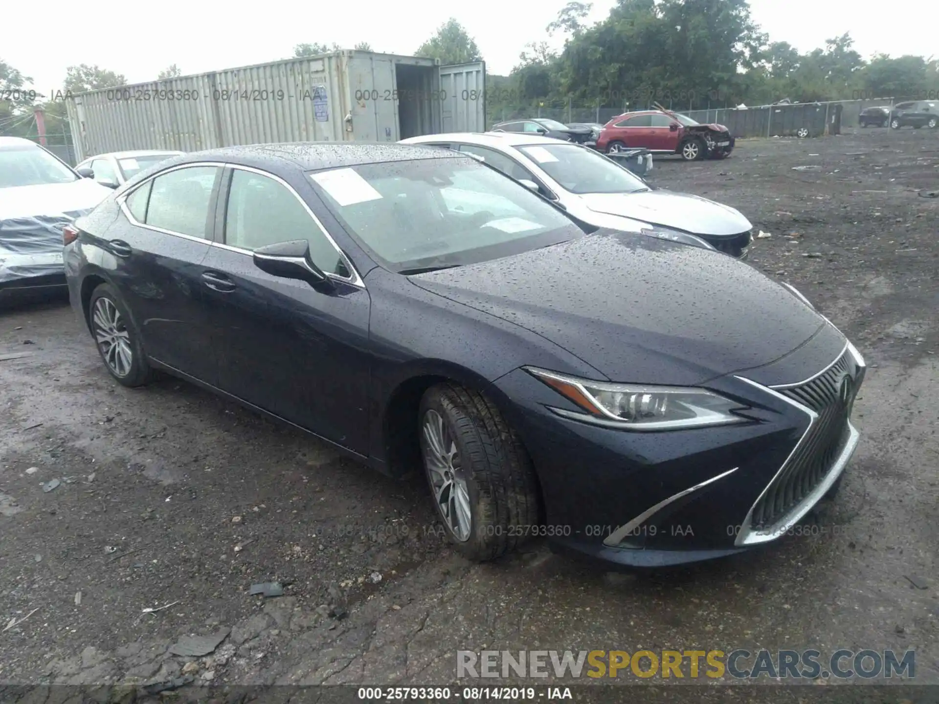 1 Photograph of a damaged car 58ABZ1B11KU006061 LEXUS ES 2019