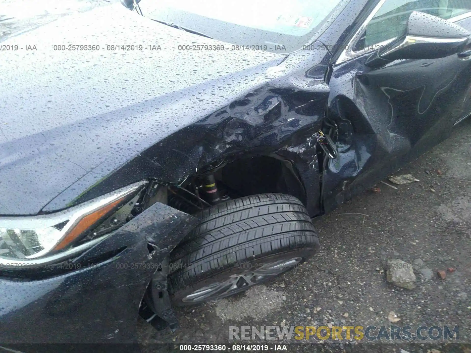 6 Photograph of a damaged car 58ABZ1B11KU006061 LEXUS ES 2019