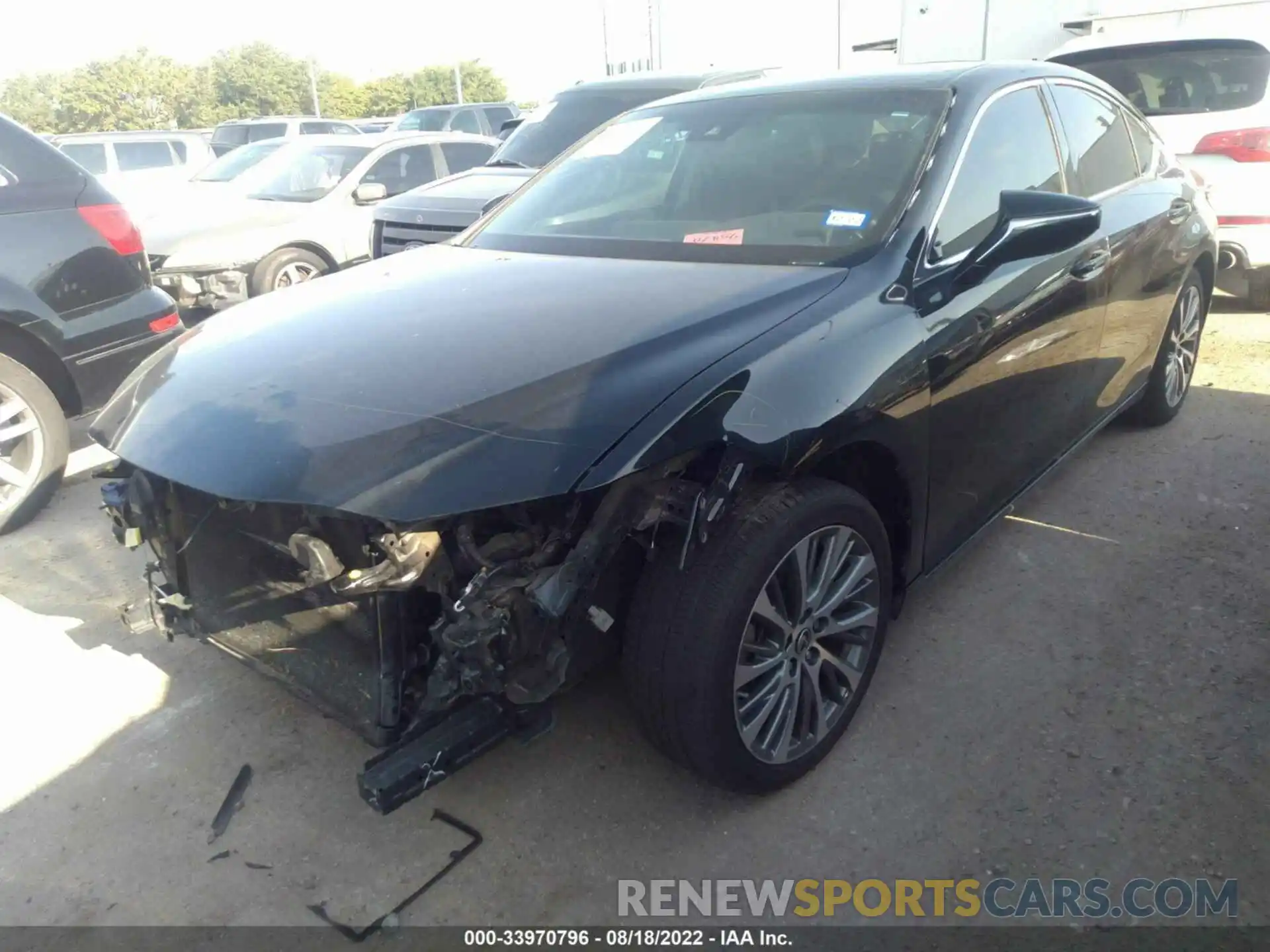 2 Photograph of a damaged car 58ABZ1B11KU014645 LEXUS ES 2019