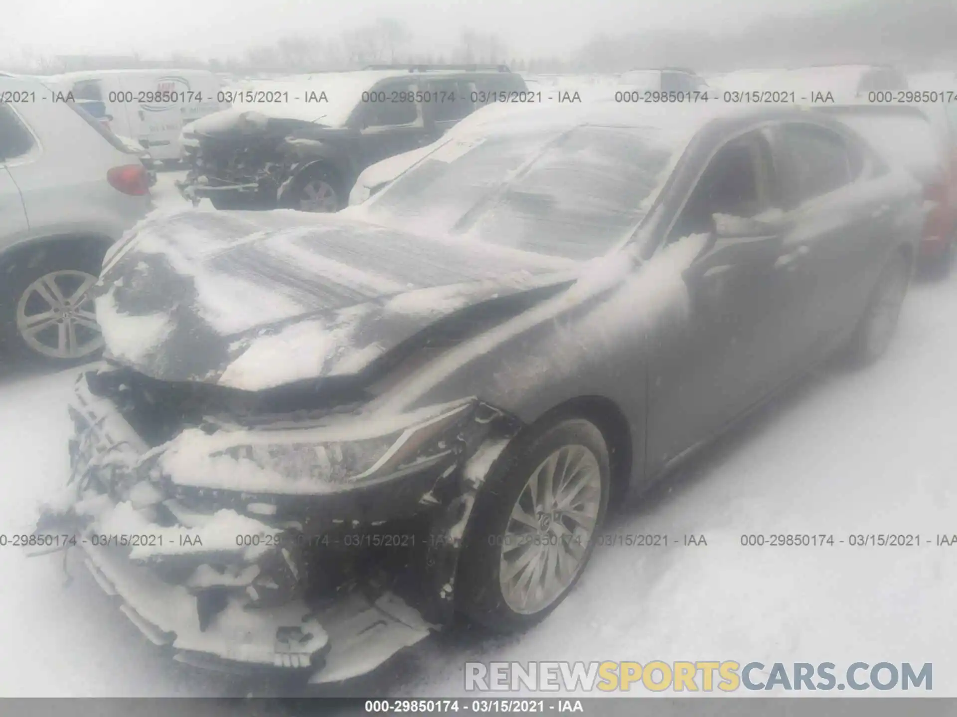 2 Photograph of a damaged car 58ABZ1B11KU021207 LEXUS ES 2019