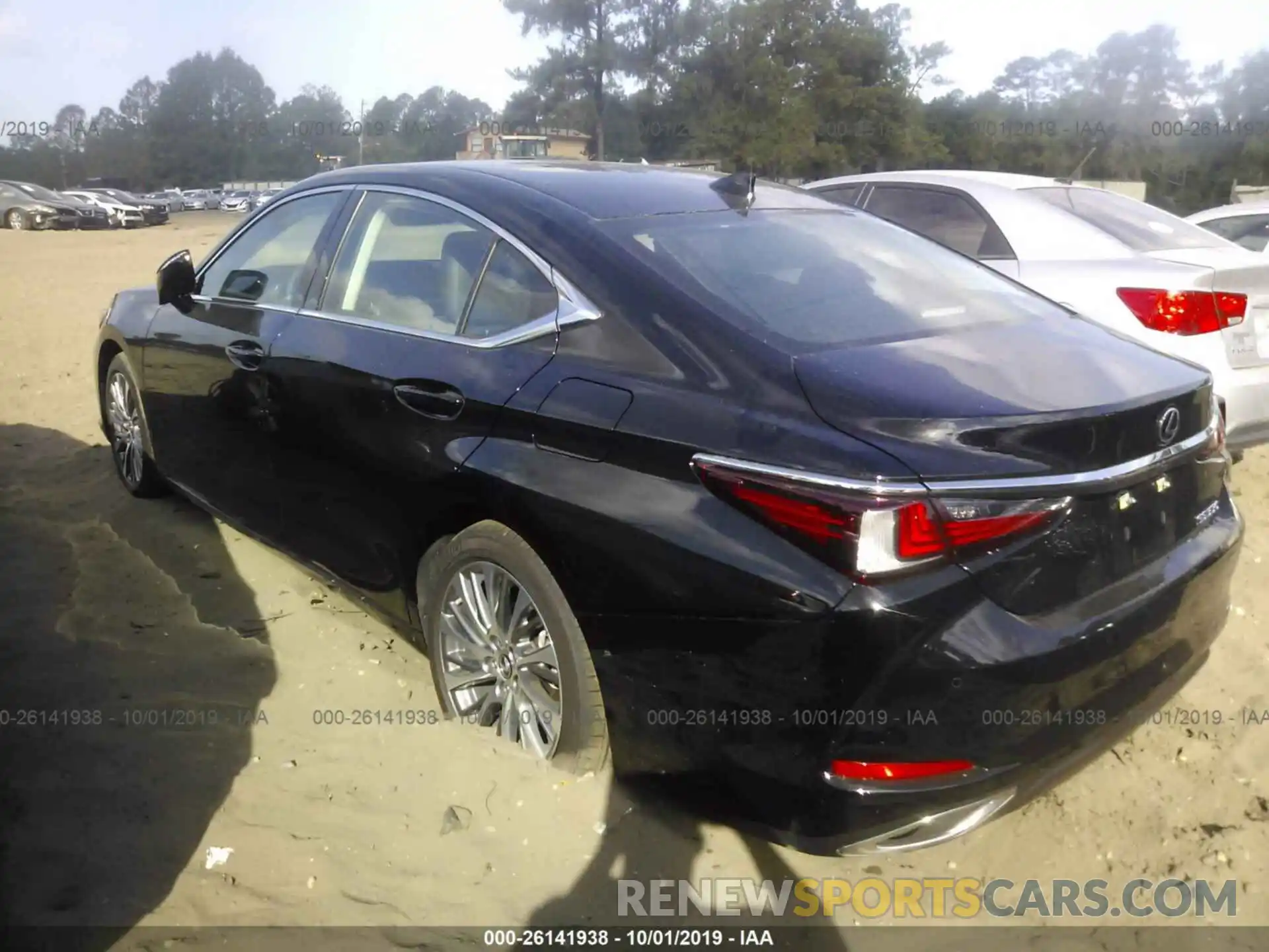 3 Photograph of a damaged car 58ABZ1B11KU021742 LEXUS ES 2019