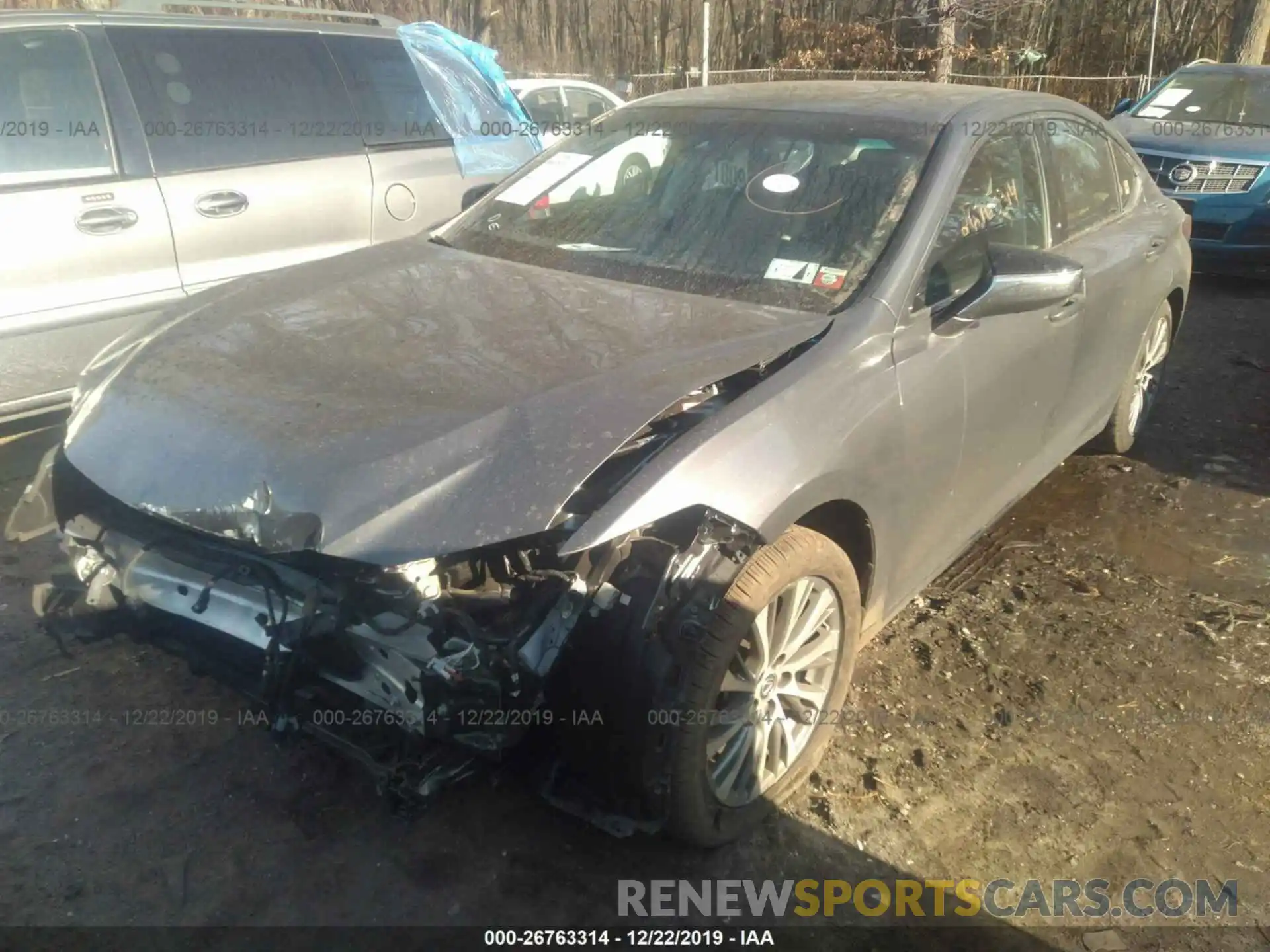 2 Photograph of a damaged car 58ABZ1B11KU024222 LEXUS ES 2019