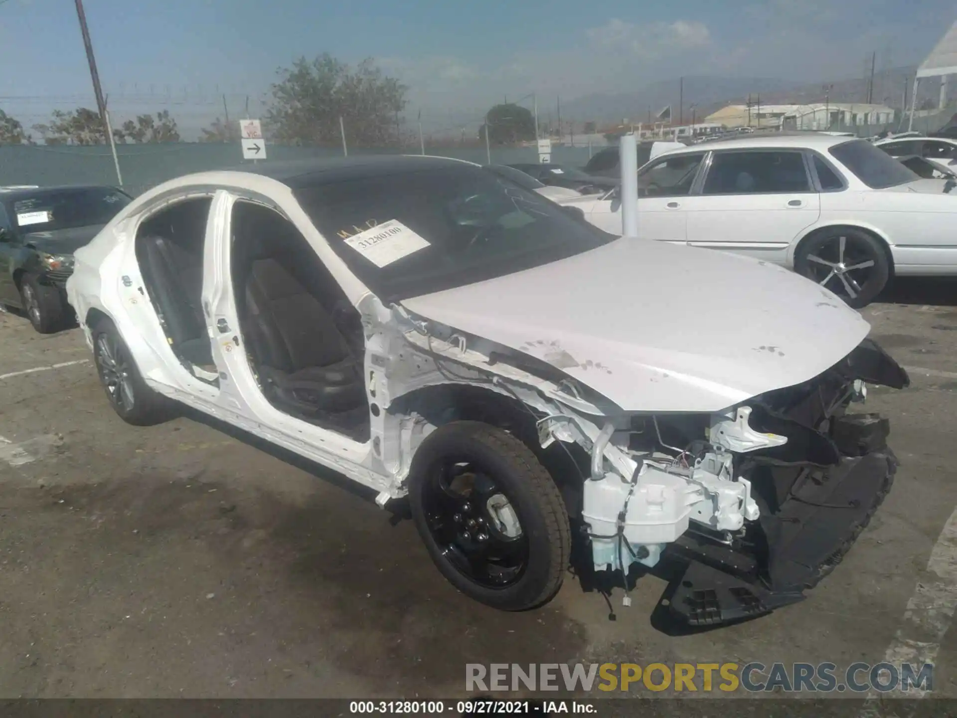 1 Photograph of a damaged car 58ABZ1B11KU027380 LEXUS ES 2019