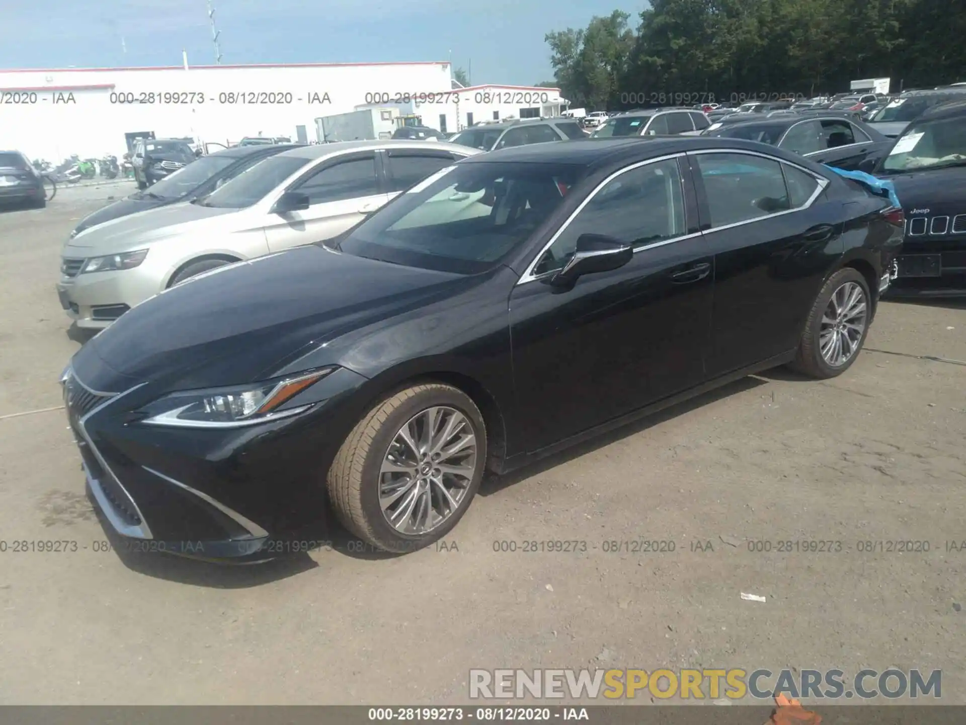 2 Photograph of a damaged car 58ABZ1B11KU039058 LEXUS ES 2019