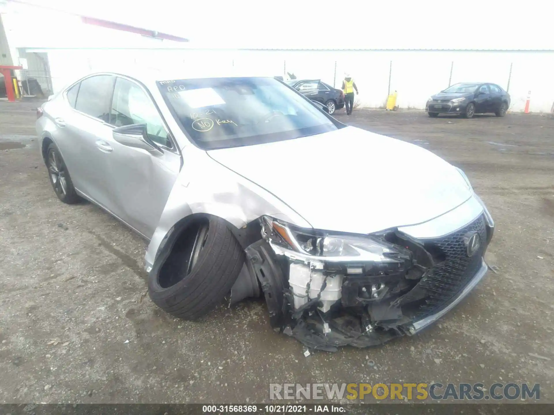 1 Photograph of a damaged car 58ABZ1B11KU039321 LEXUS ES 2019