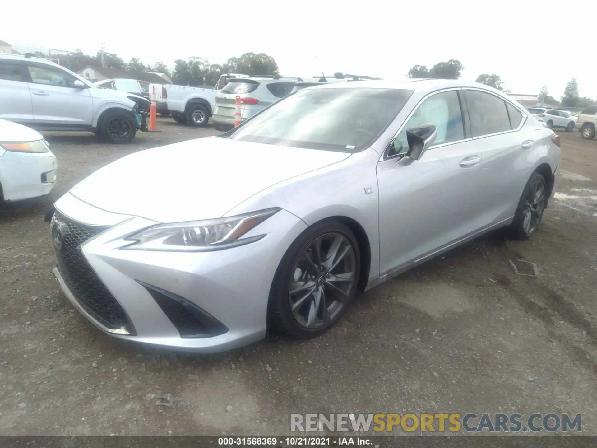 2 Photograph of a damaged car 58ABZ1B11KU039321 LEXUS ES 2019