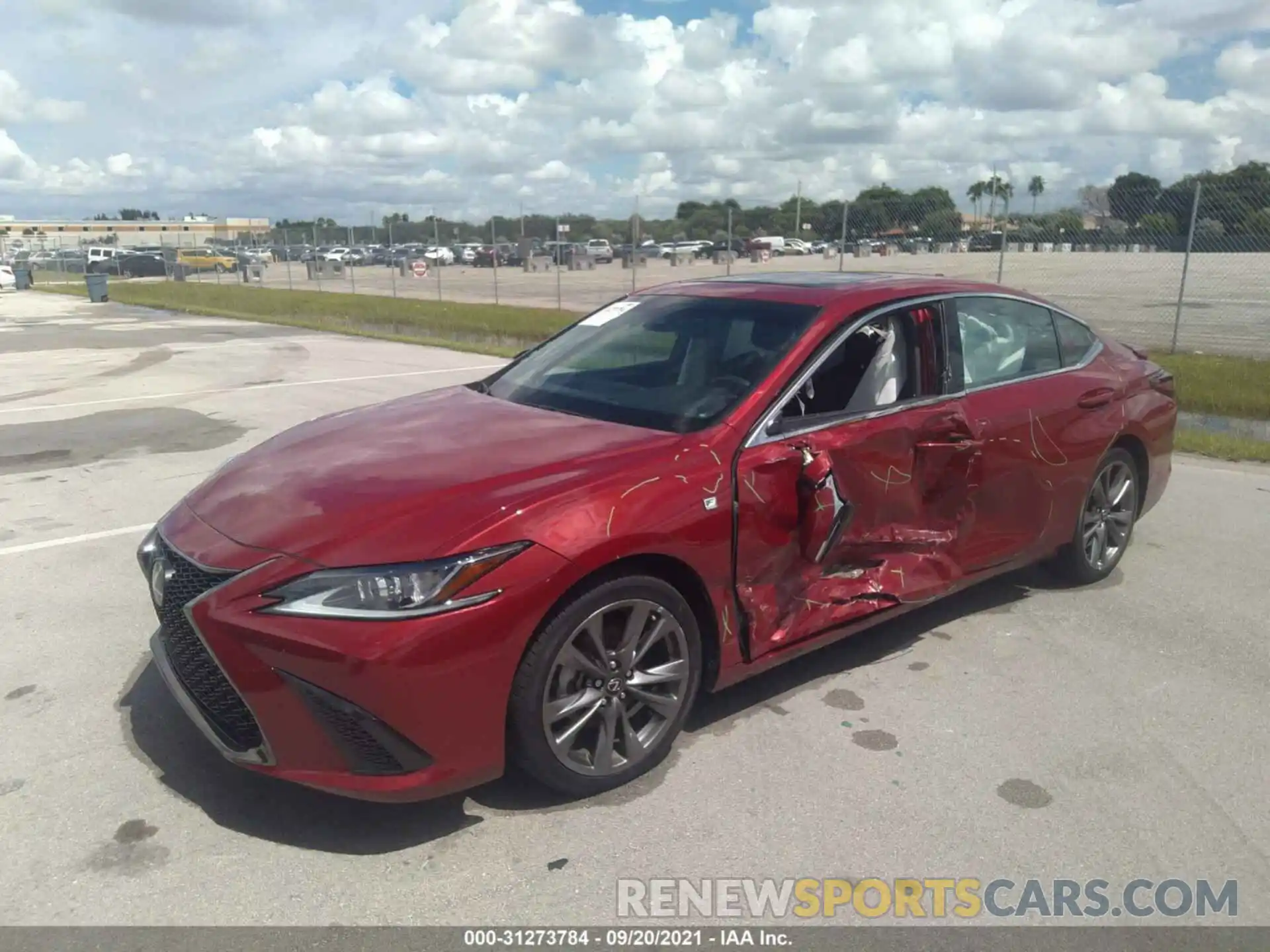 2 Photograph of a damaged car 58ABZ1B11KU041070 LEXUS ES 2019