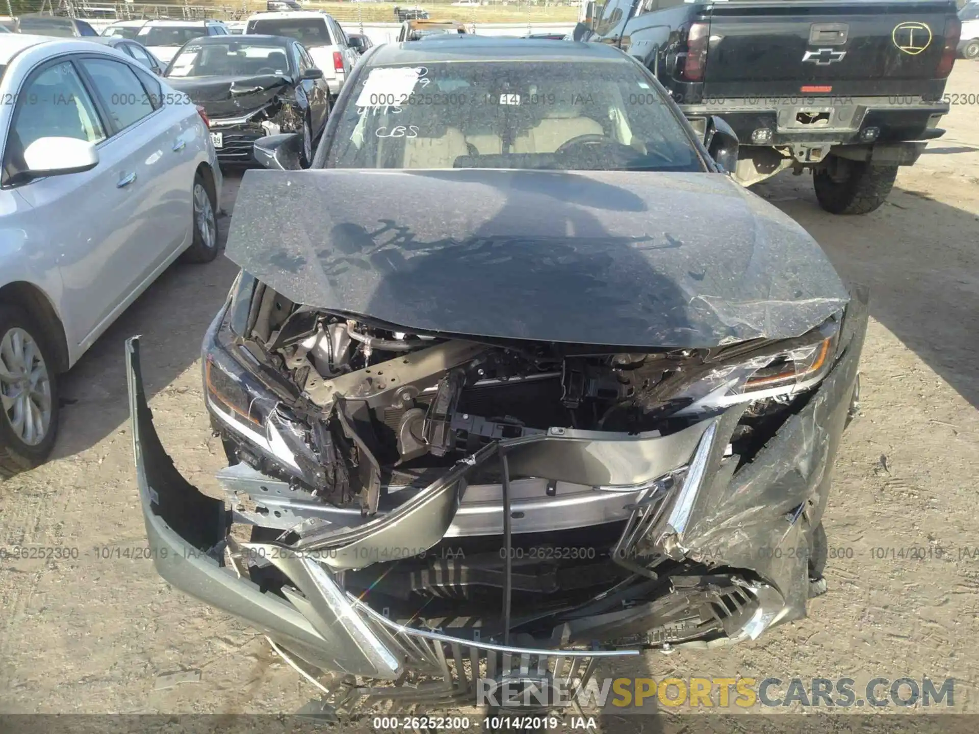 6 Photograph of a damaged car 58ABZ1B11KU044115 LEXUS ES 2019