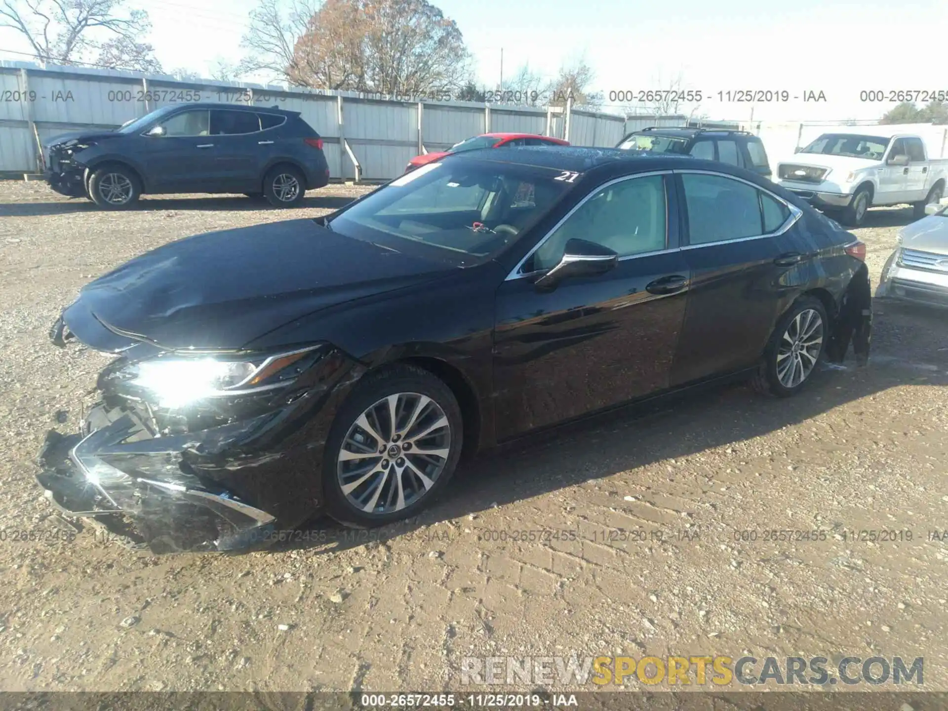 2 Photograph of a damaged car 58ABZ1B11KU044583 LEXUS ES 2019