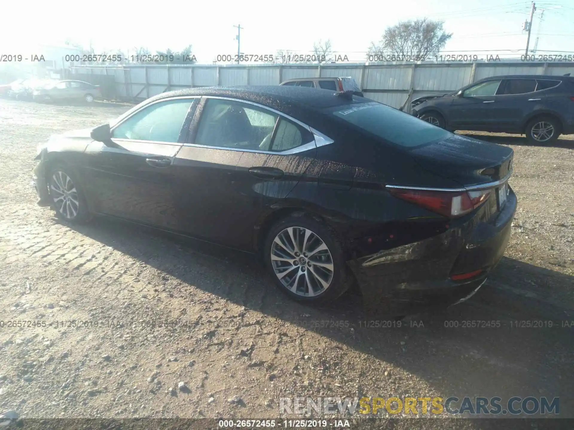 3 Photograph of a damaged car 58ABZ1B11KU044583 LEXUS ES 2019