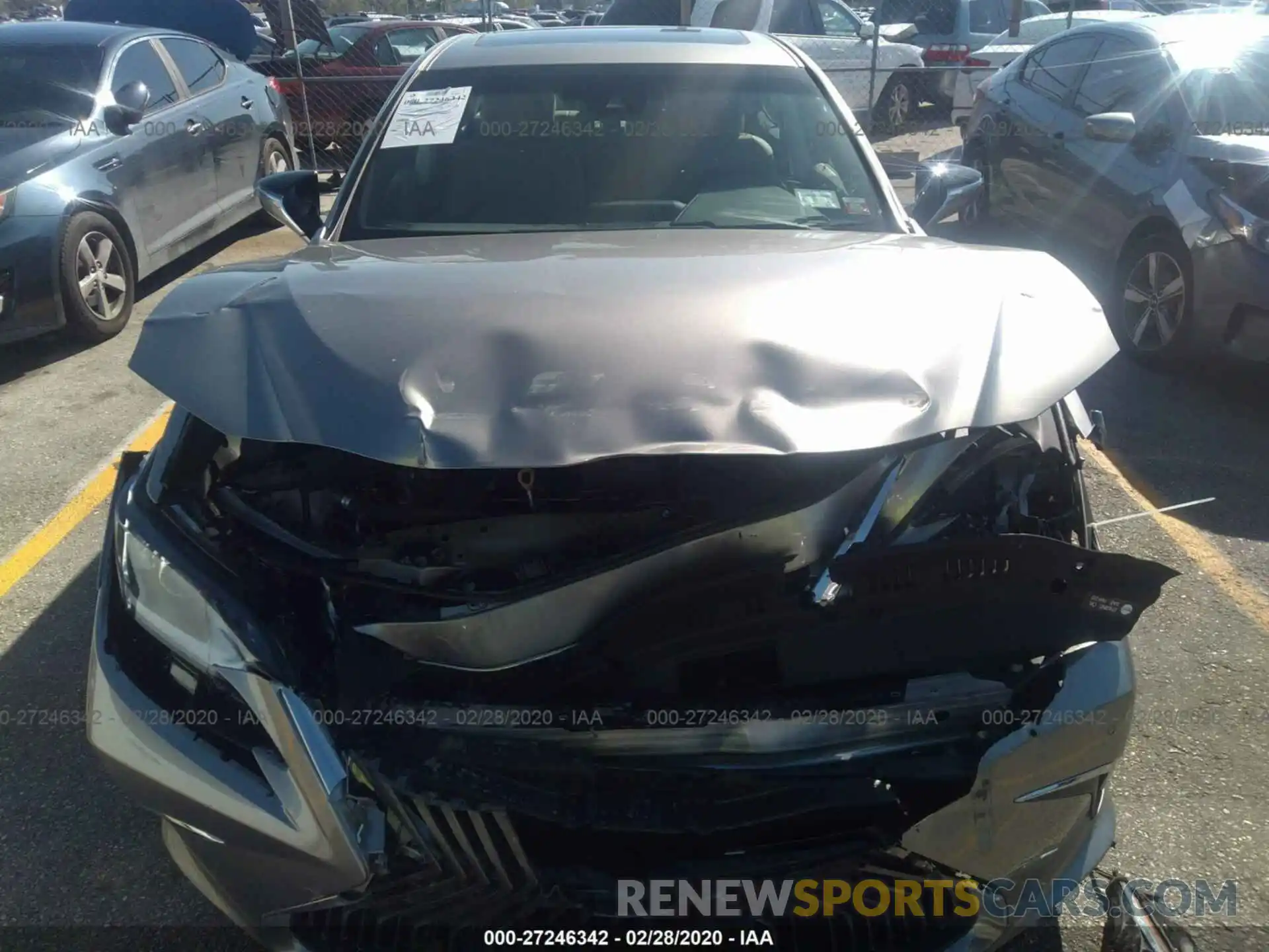 6 Photograph of a damaged car 58ABZ1B11KU049699 LEXUS ES 2019