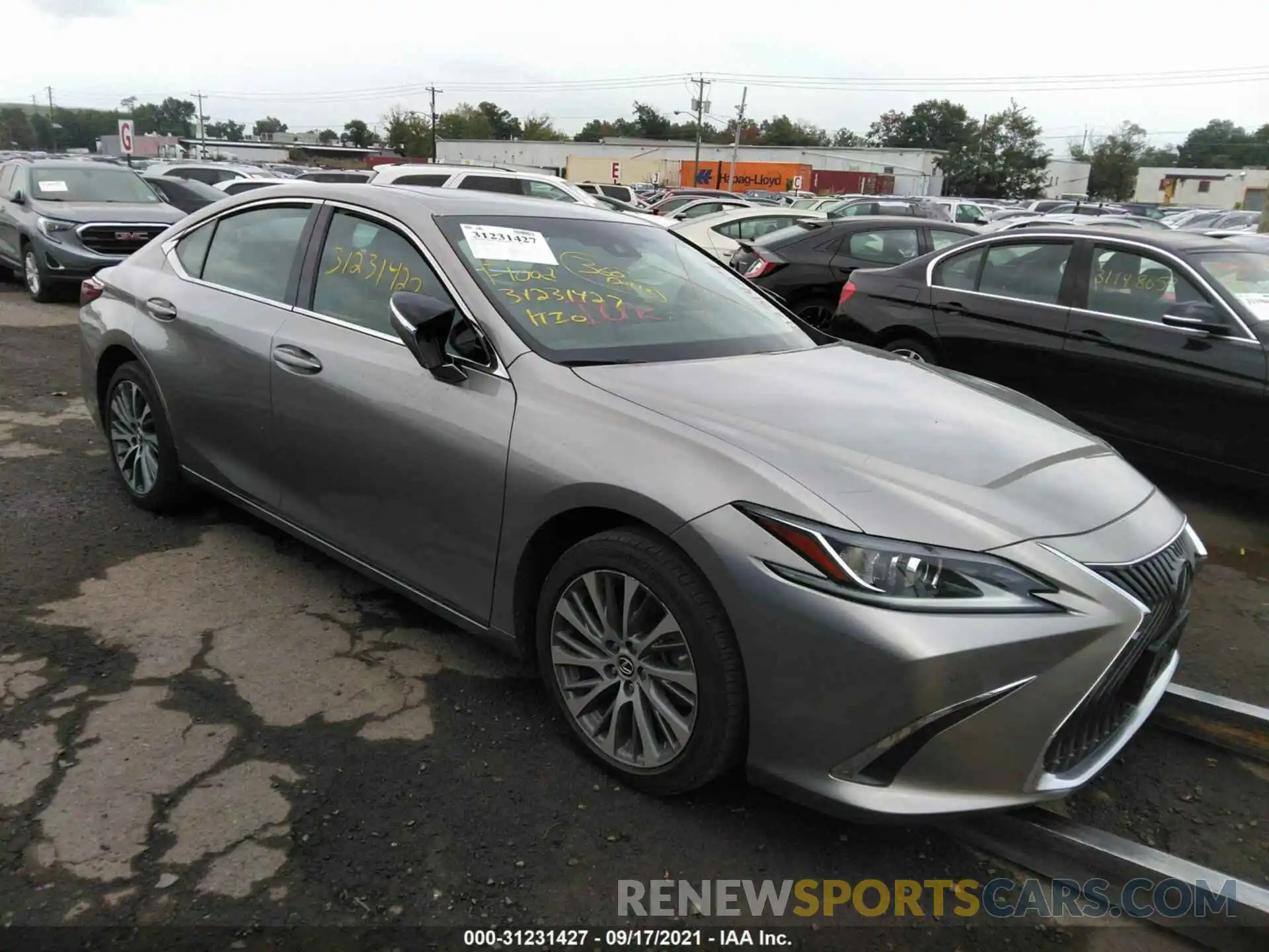 1 Photograph of a damaged car 58ABZ1B12KU005906 LEXUS ES 2019