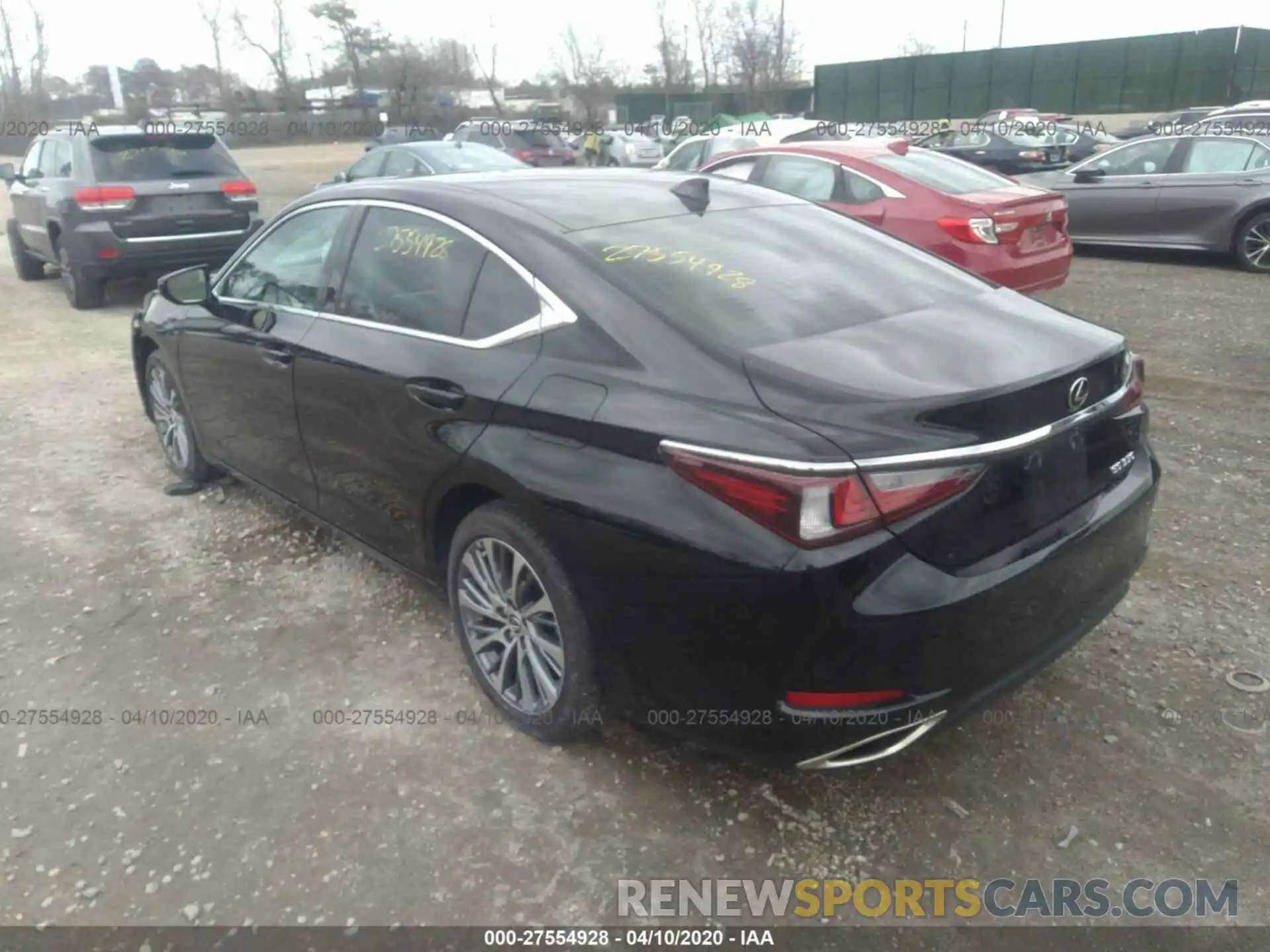 3 Photograph of a damaged car 58ABZ1B12KU013374 LEXUS ES 2019