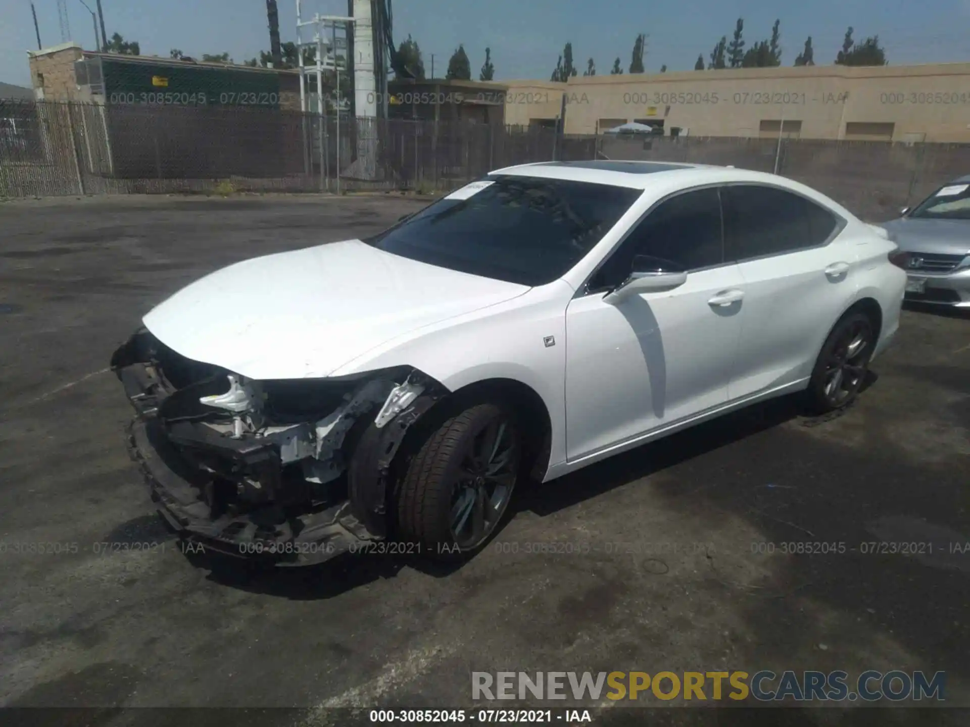 2 Photograph of a damaged car 58ABZ1B12KU016744 LEXUS ES 2019