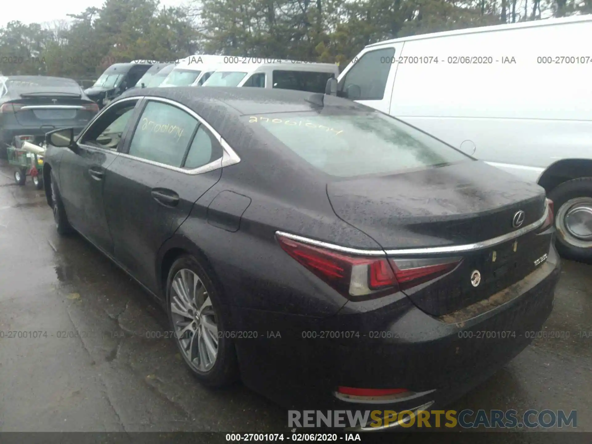 3 Photograph of a damaged car 58ABZ1B12KU021197 LEXUS ES 2019