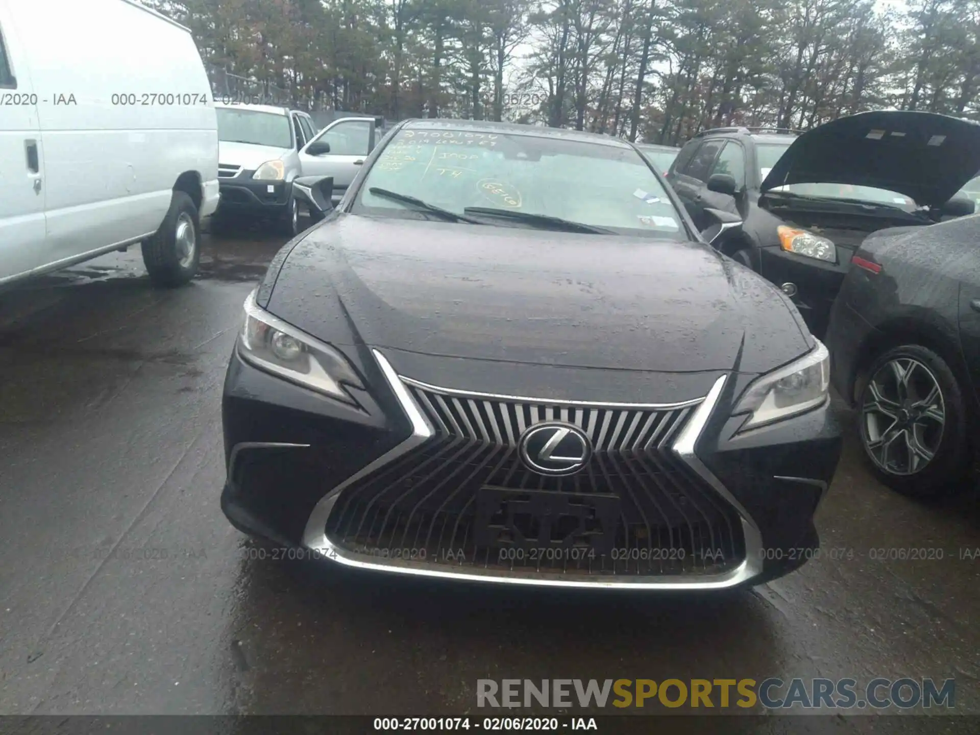 6 Photograph of a damaged car 58ABZ1B12KU021197 LEXUS ES 2019