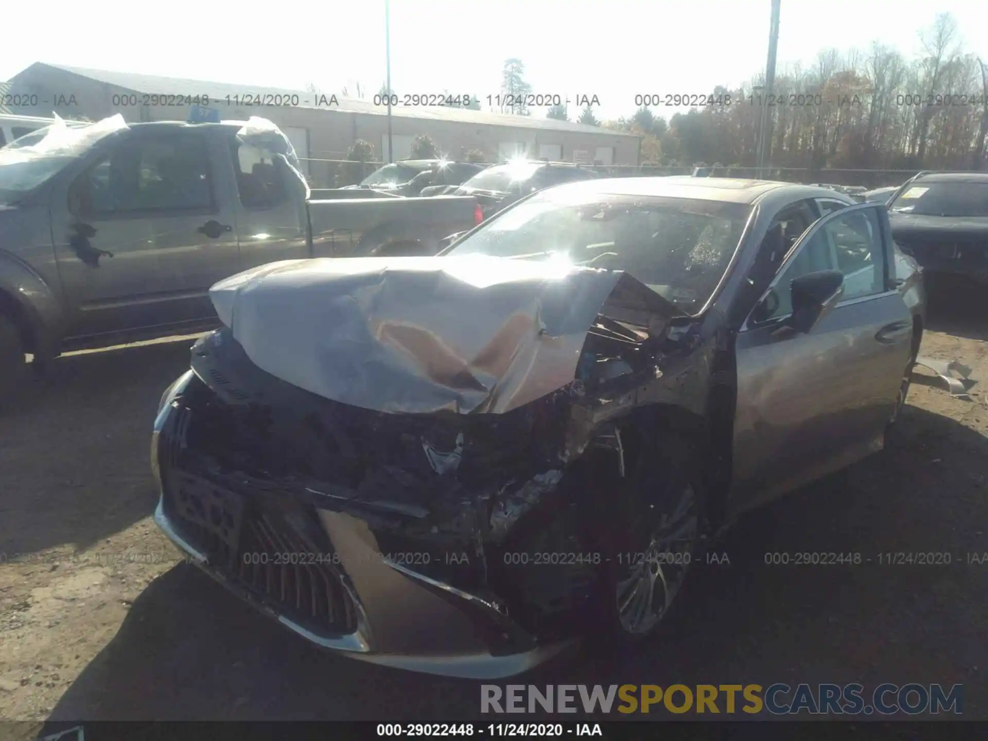 6 Photograph of a damaged car 58ABZ1B12KU030241 LEXUS ES 2019